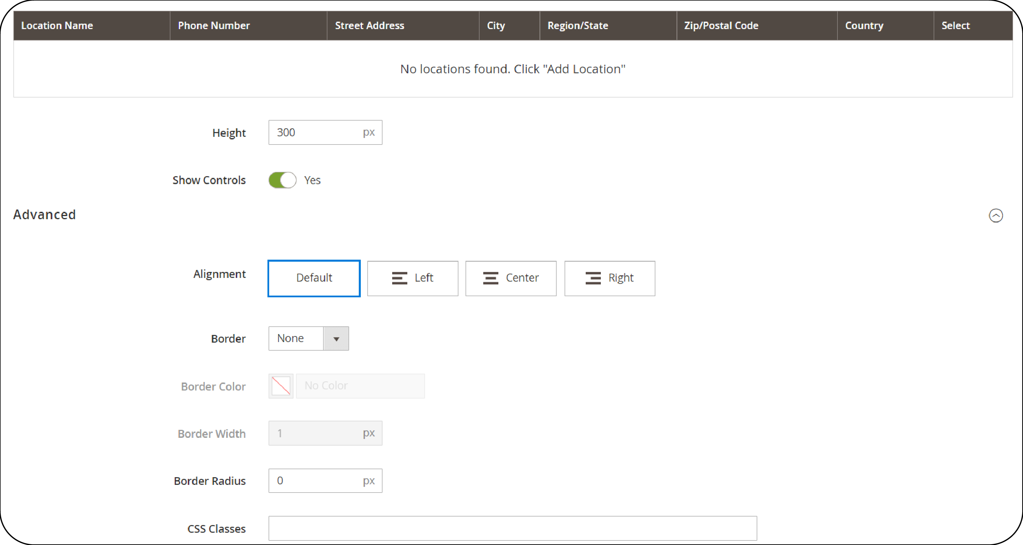 Fine-tuning Google Maps settings for optimal display on Magento 2 sites