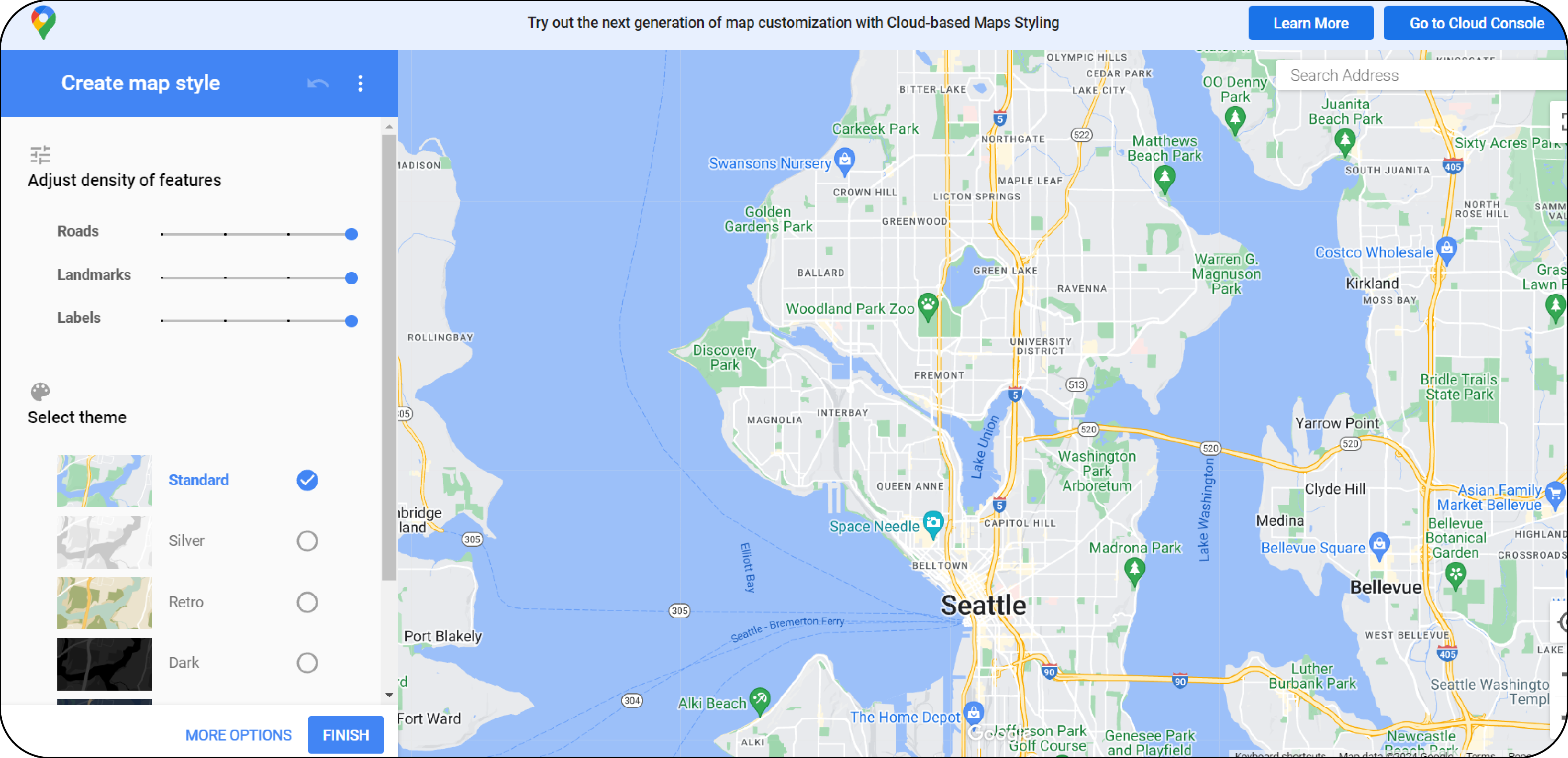 Customizing Google Maps appearance to match Magento 2 site branding