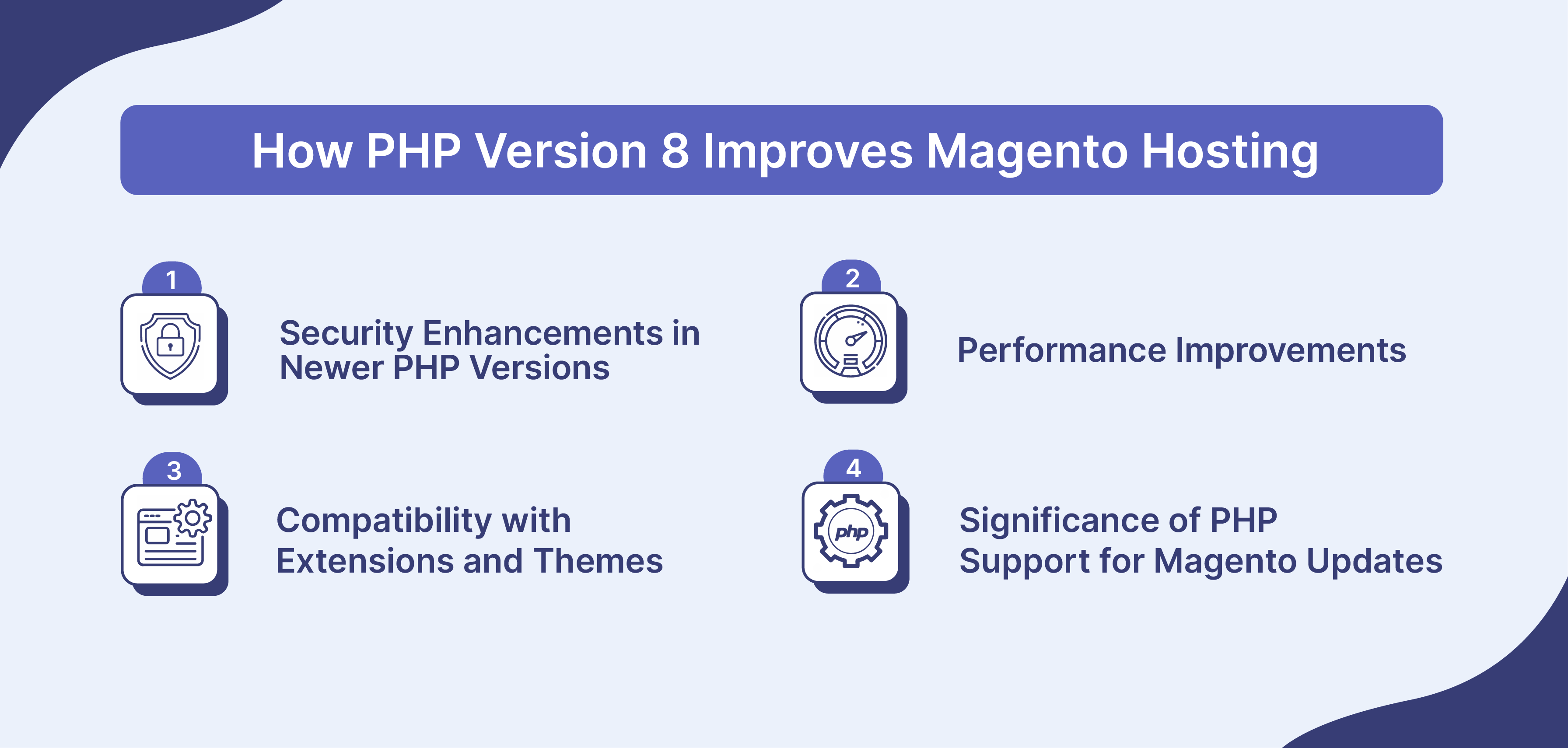 PHP Version 8 Benefits of Top Magento Hosting Providers
