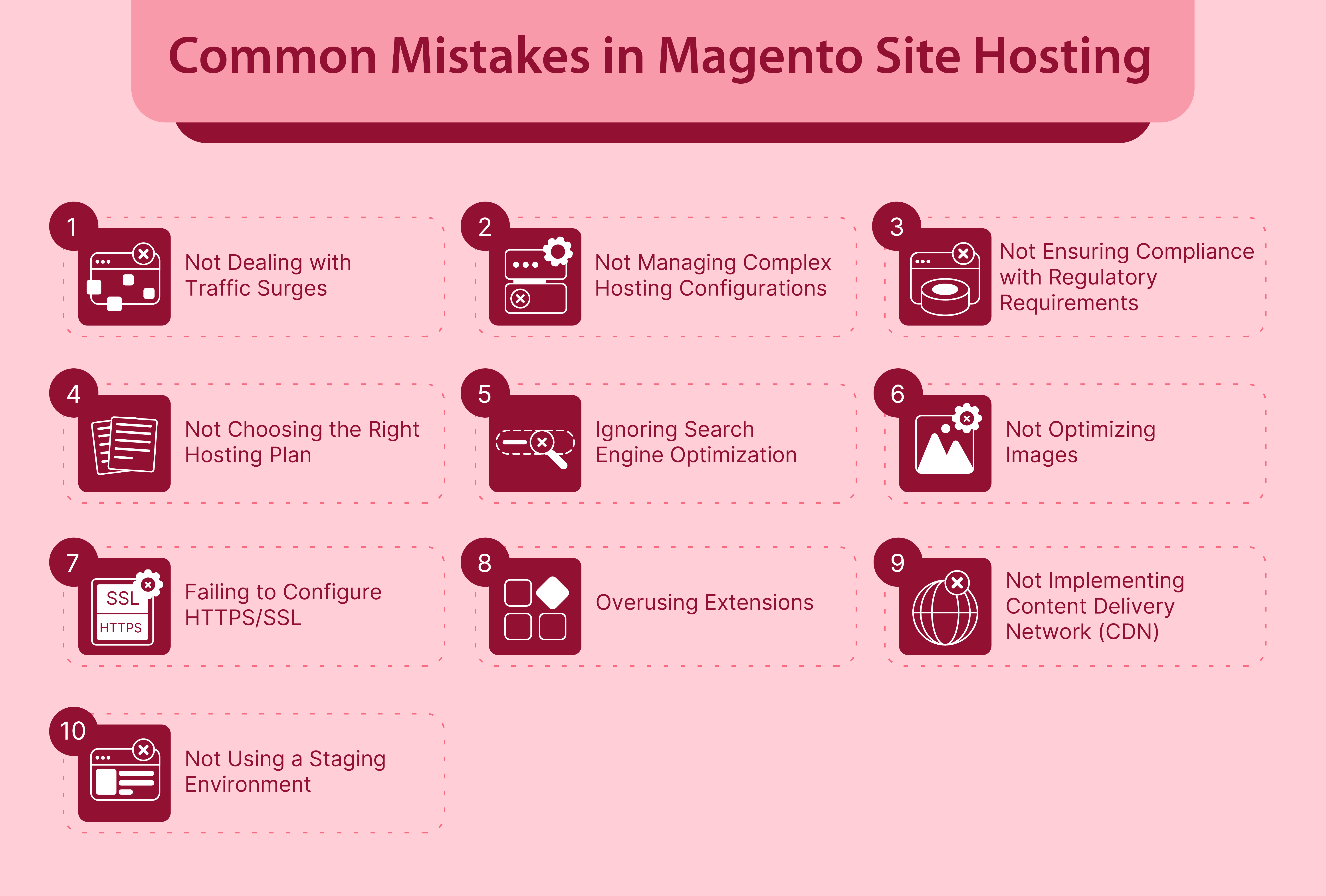 Common Mistakes in Magento Site Hosting