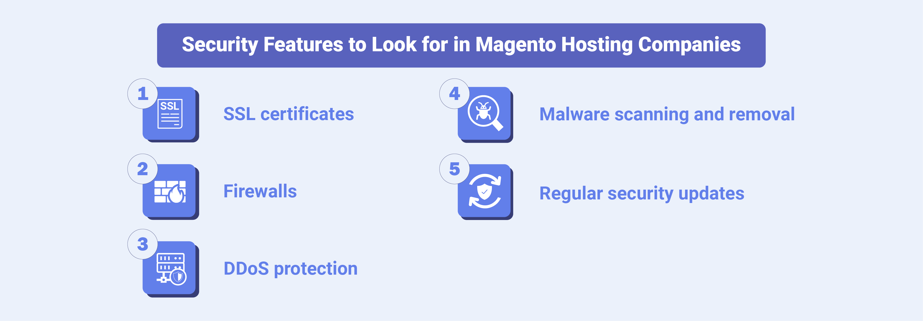 Essential security features in Magento hosting services