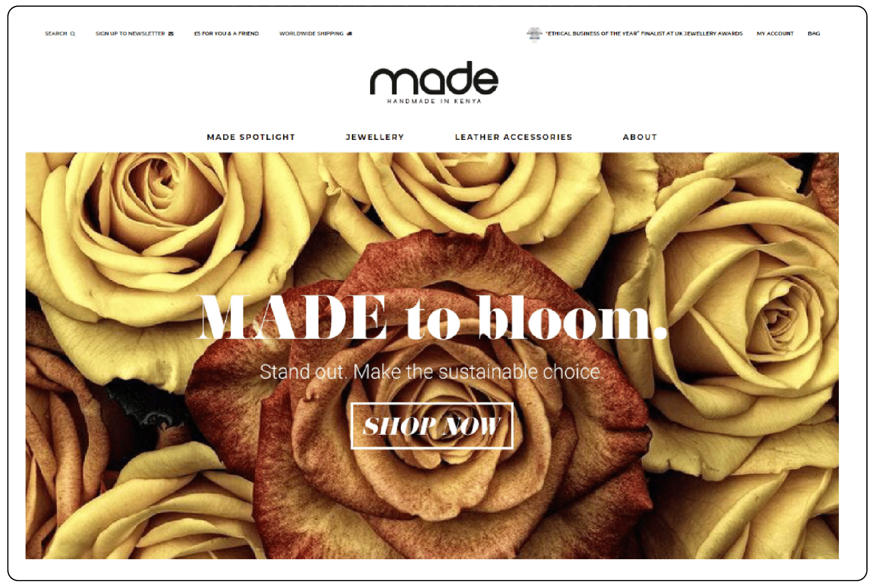 Made Store using Fast Magento Hosting UK