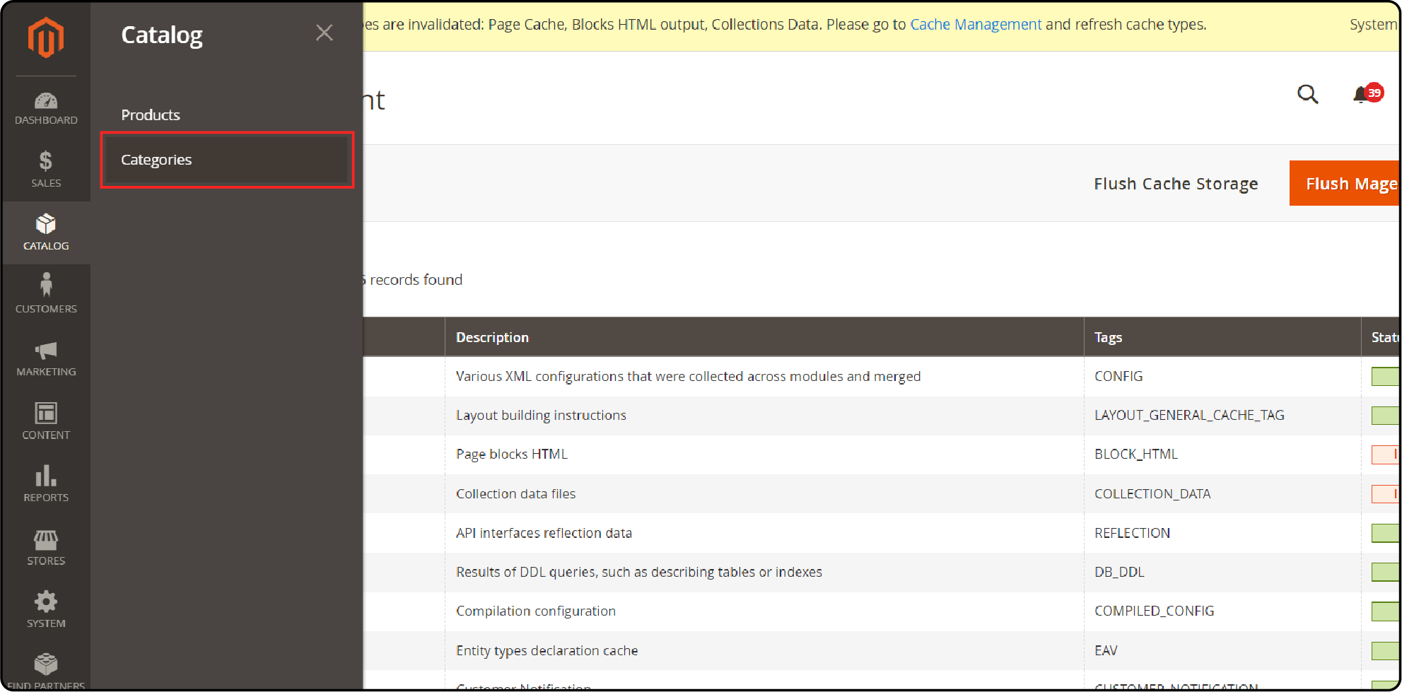 Navigating to Magento 2 Root Category