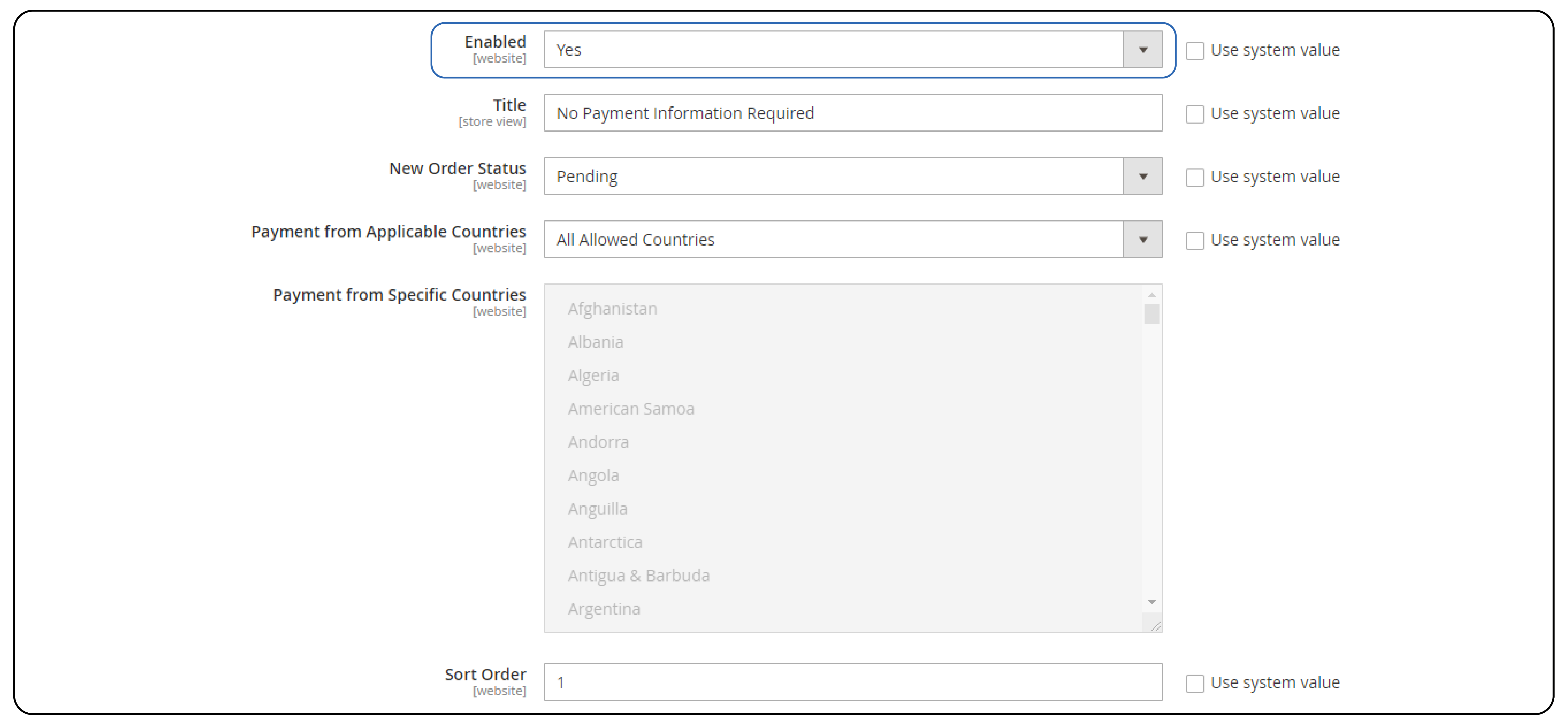 Step 3: Configure Settings