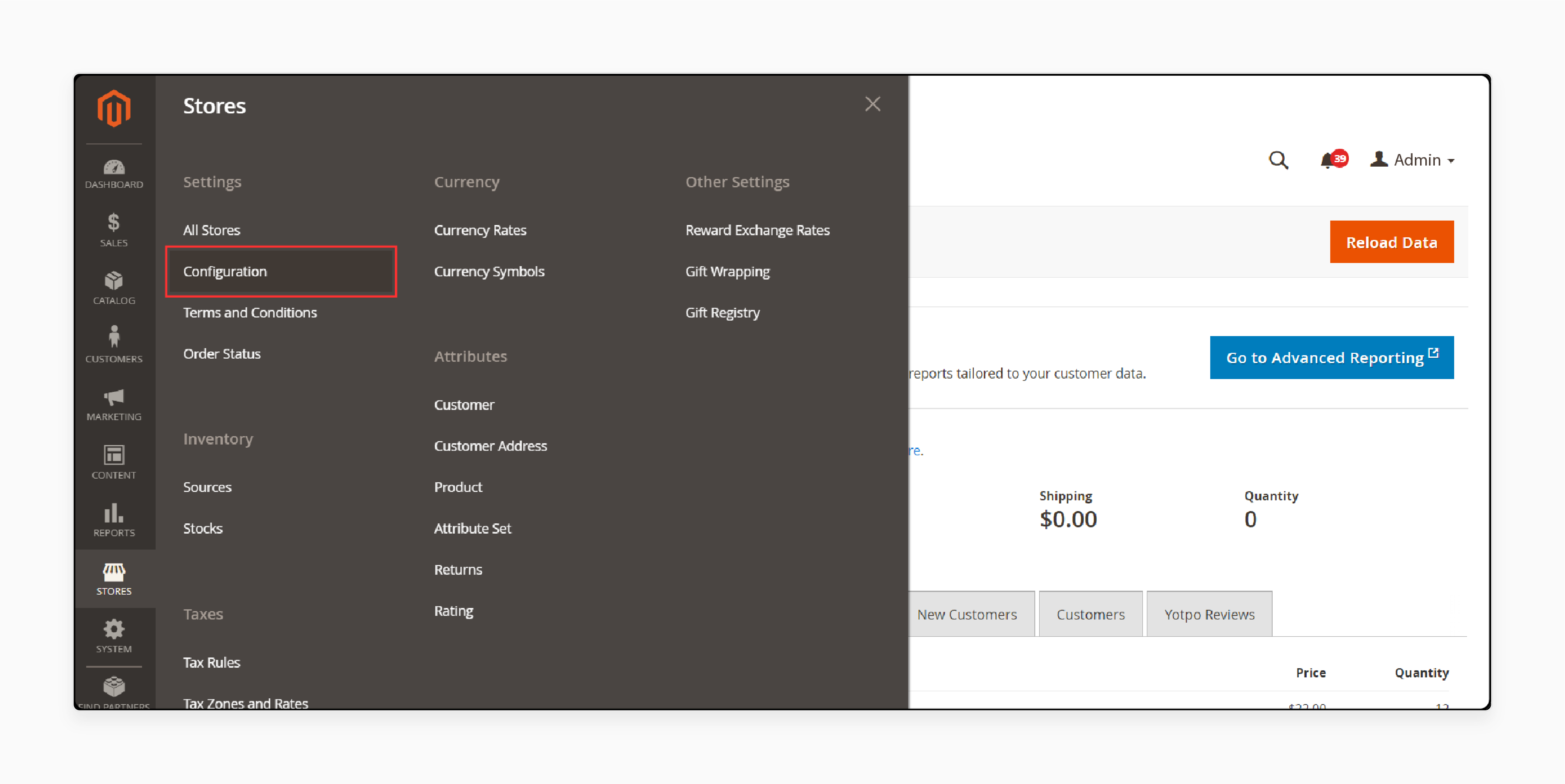 Magento 2 Flat Catalog Configuration