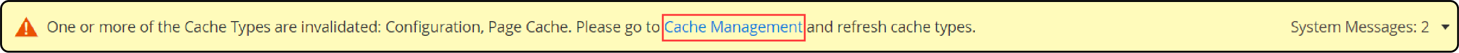 Enable the flat catalog-Cache Management