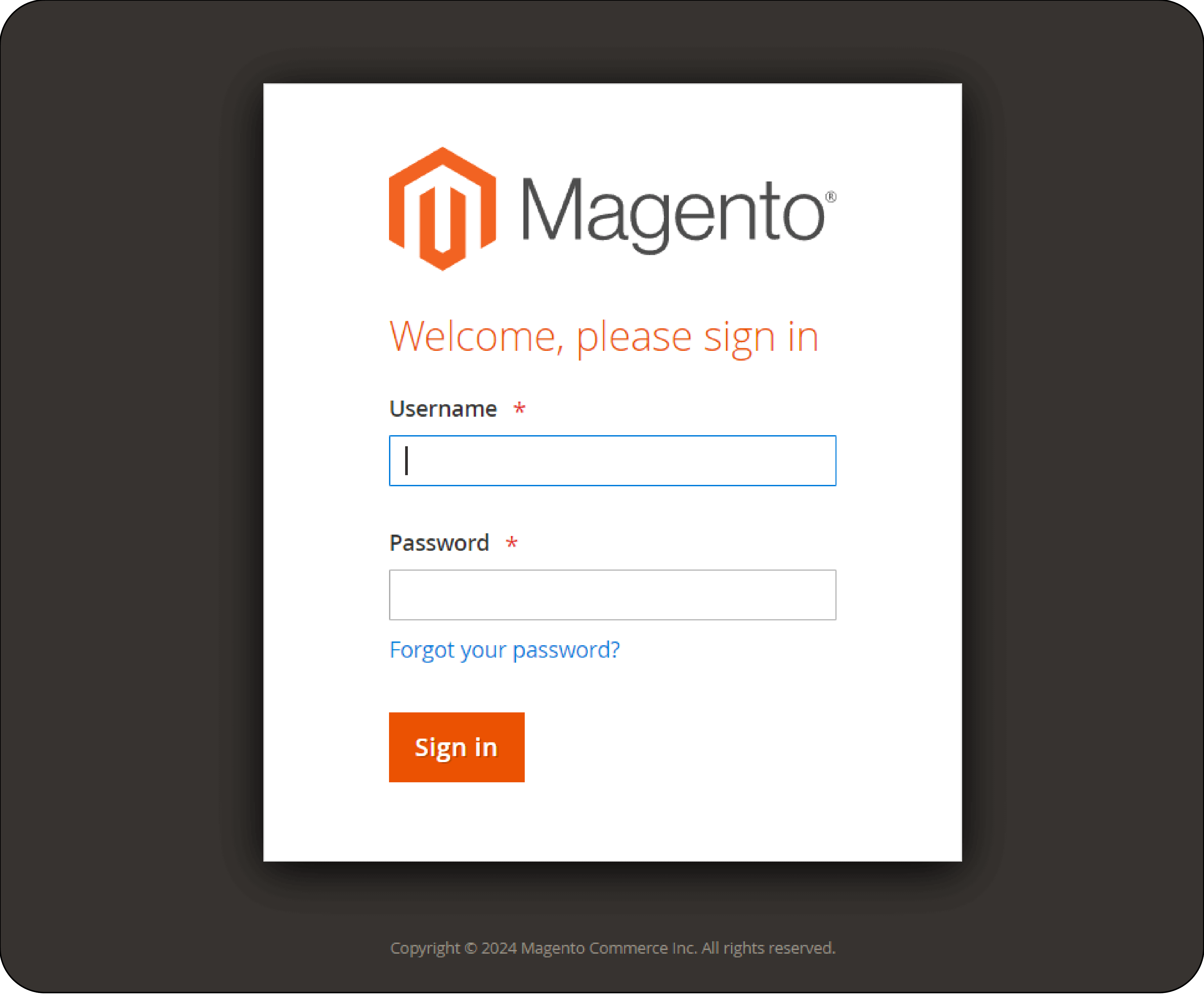 How to Install Magento 2 Page Builder - Access the Magento Admin Panel
