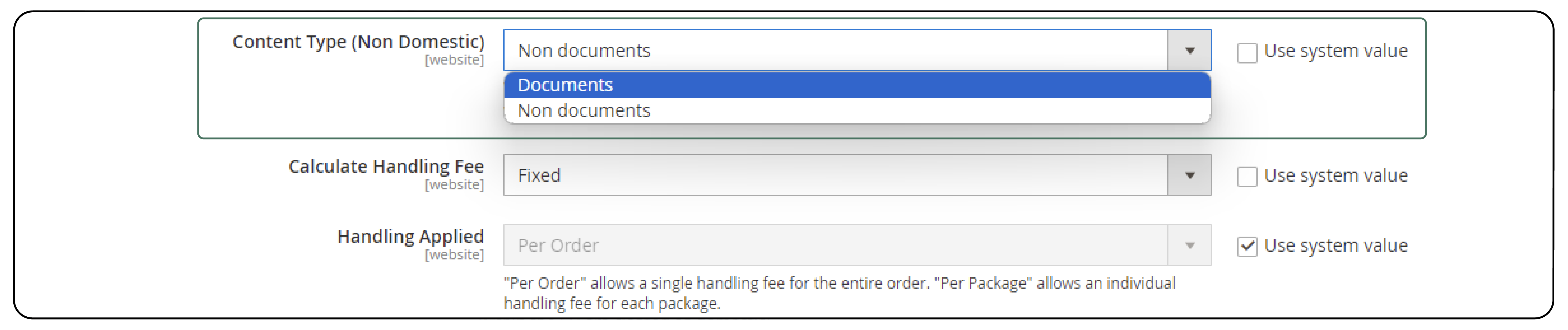 Image shows Setting Up DHL Shipping in Magento 2-Step 6