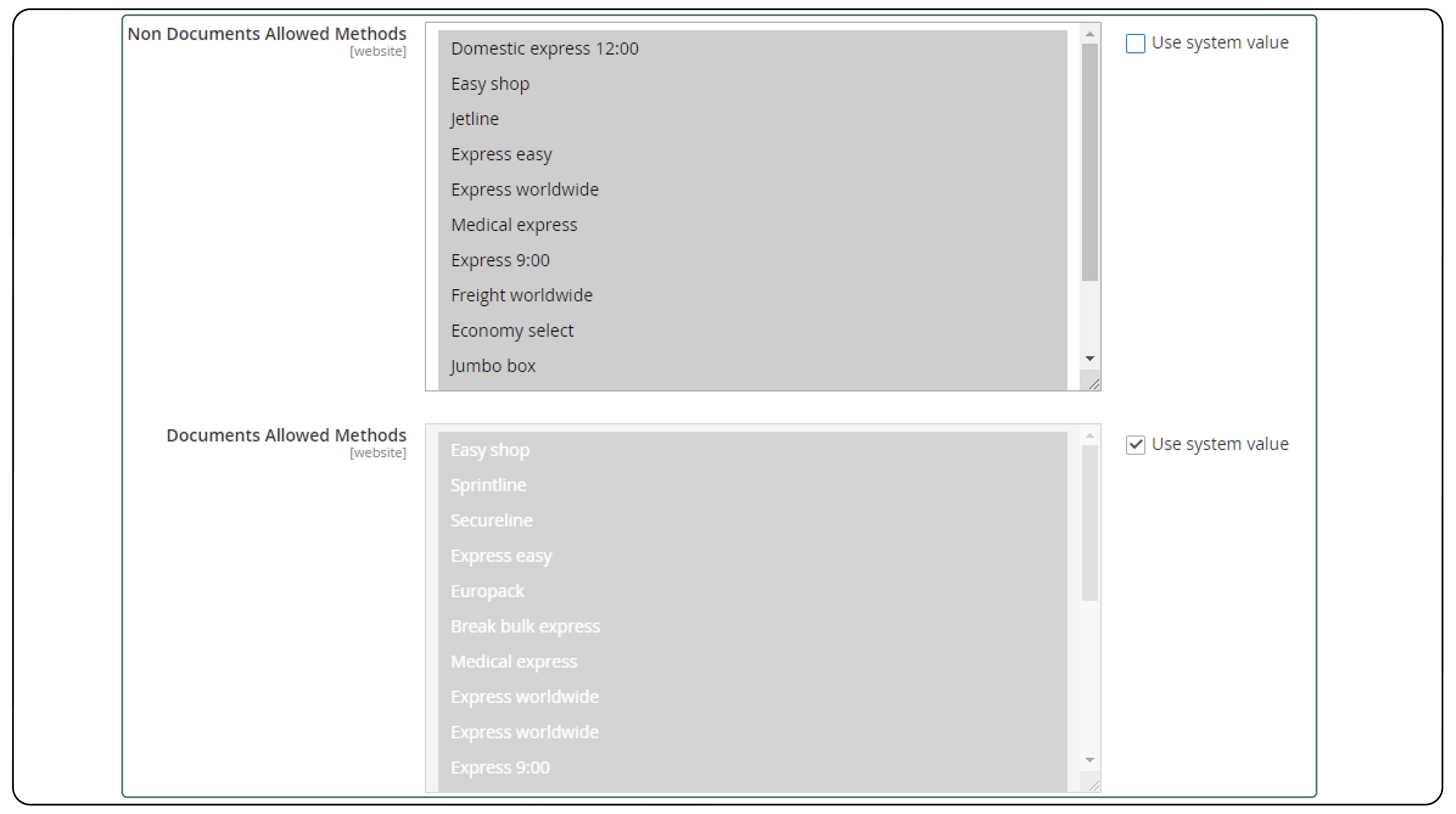 Image shows Setting Up DHL Shipping in Magento 2-Step 10