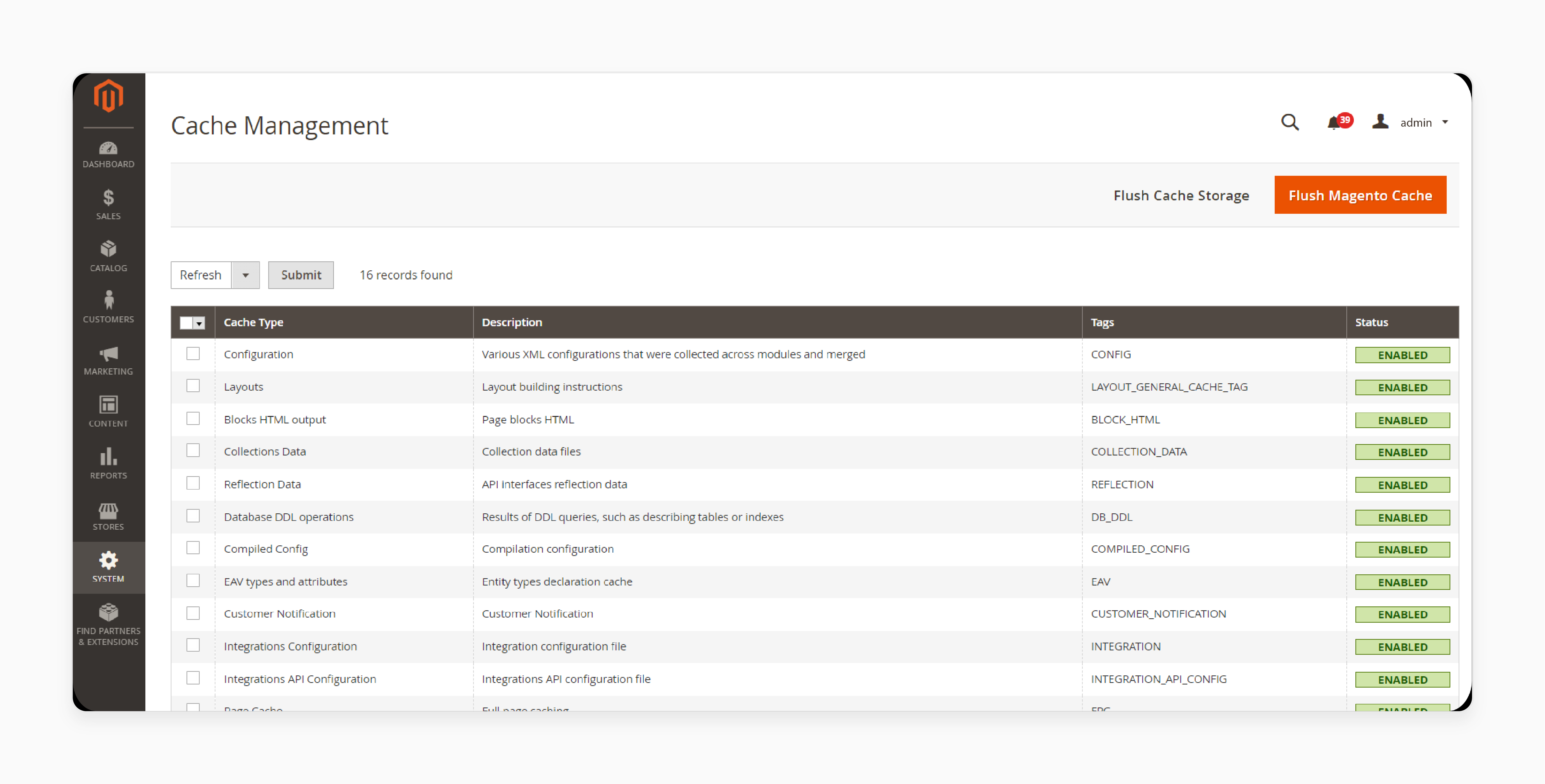 Flush cache after installing the Magento 2 media gallery extension