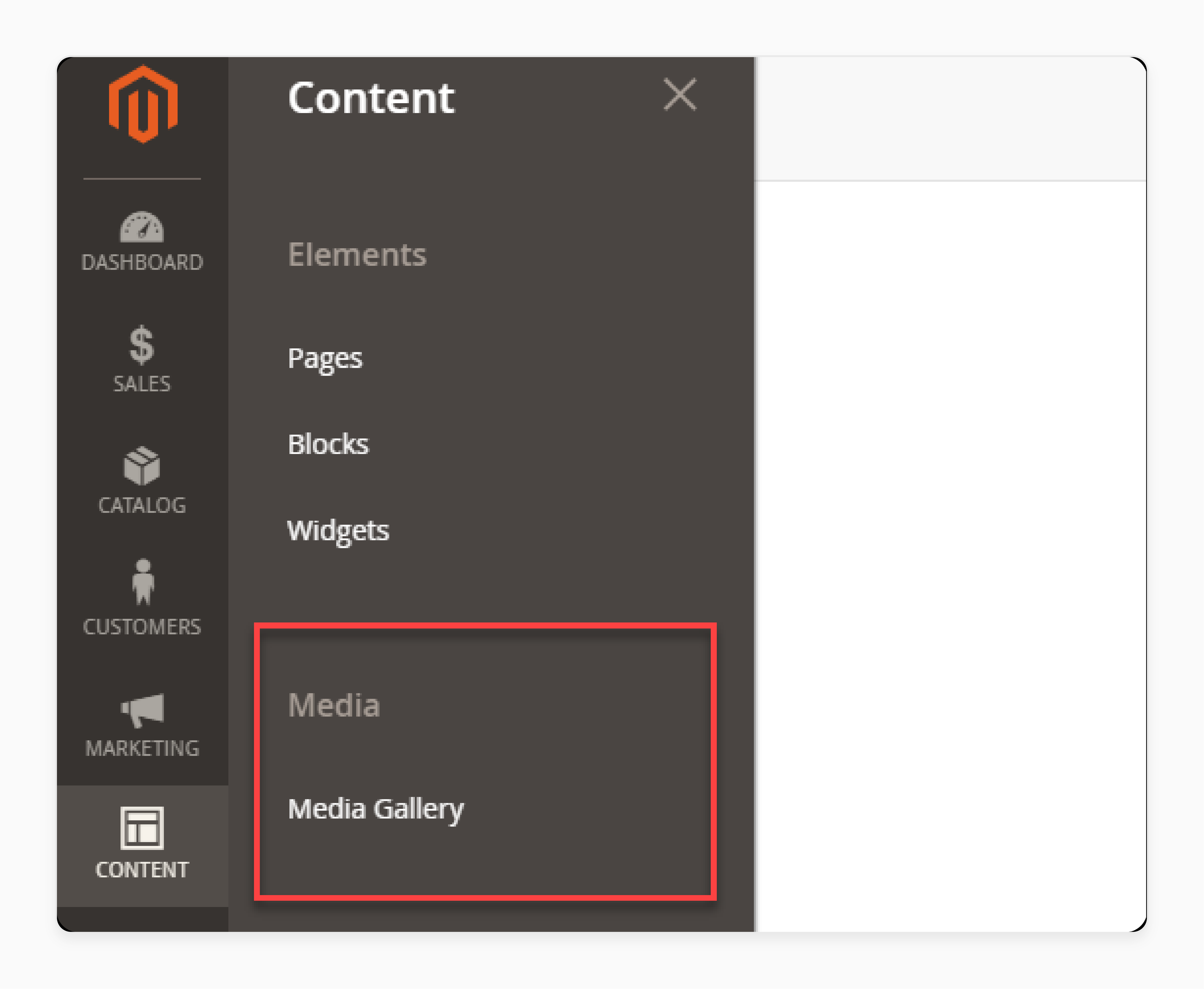 Go to gallery to upoload images using the Magento 2 media gallery extension