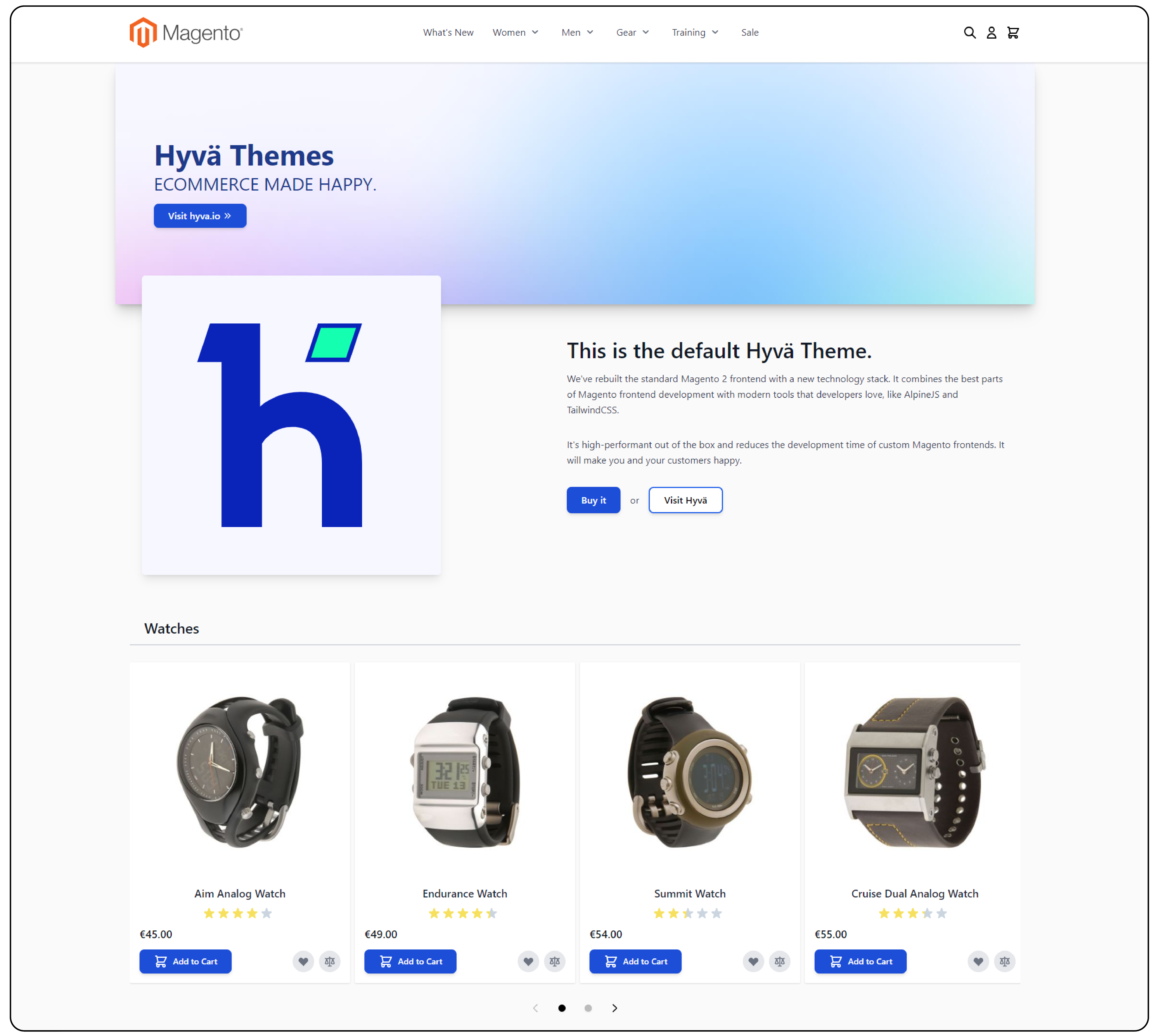 Hyvä Theme in Magento 2