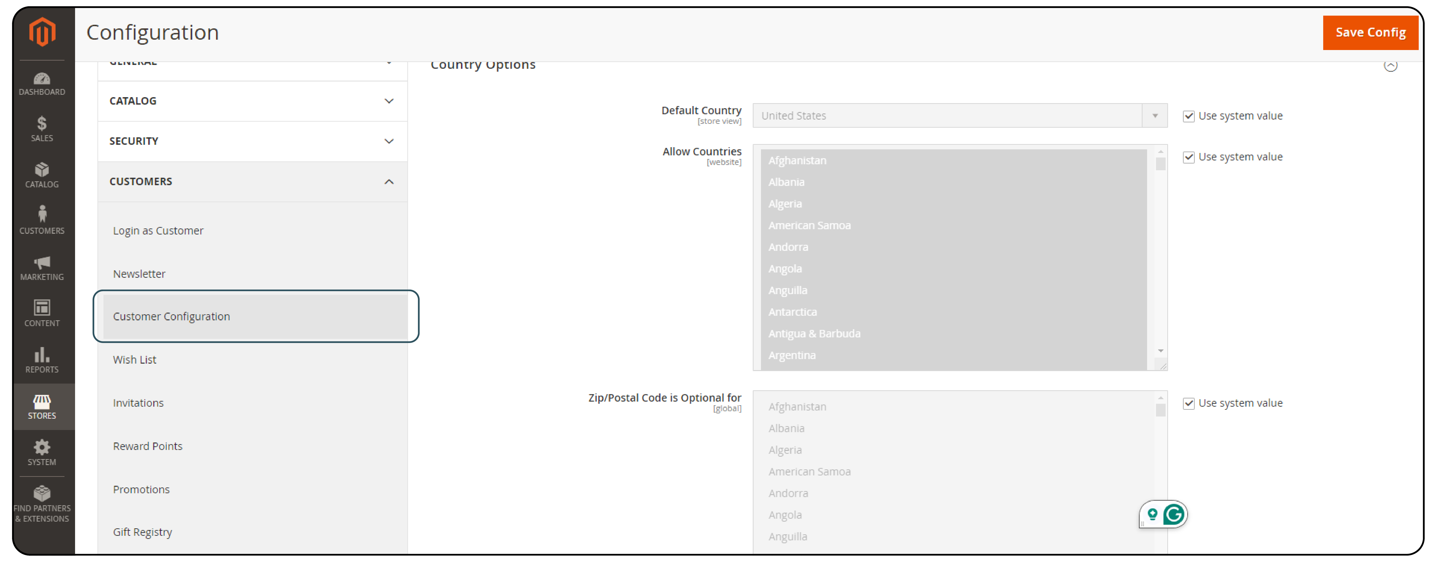 Modifying Customer Configuration for Telephone Validation in Magento 2