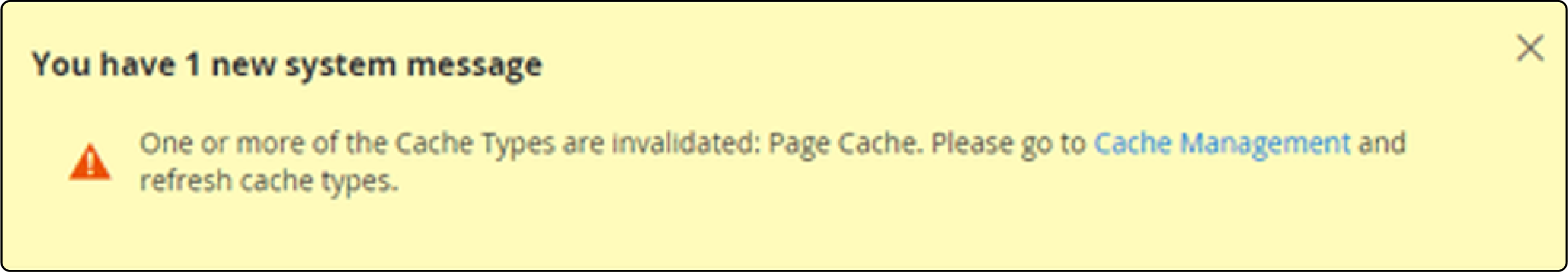 What is Magento 2 Cache Management