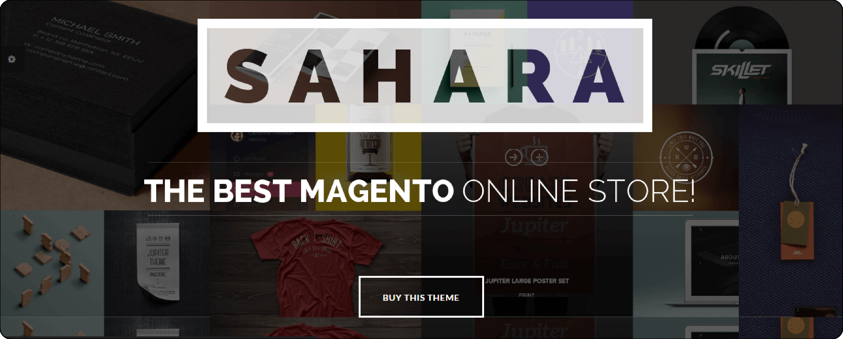 Sahara Magento Web Hosting Theme