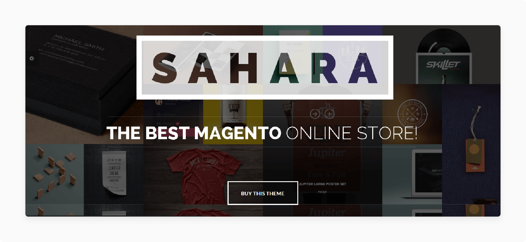 Sahara Magento Web Hosting Theme