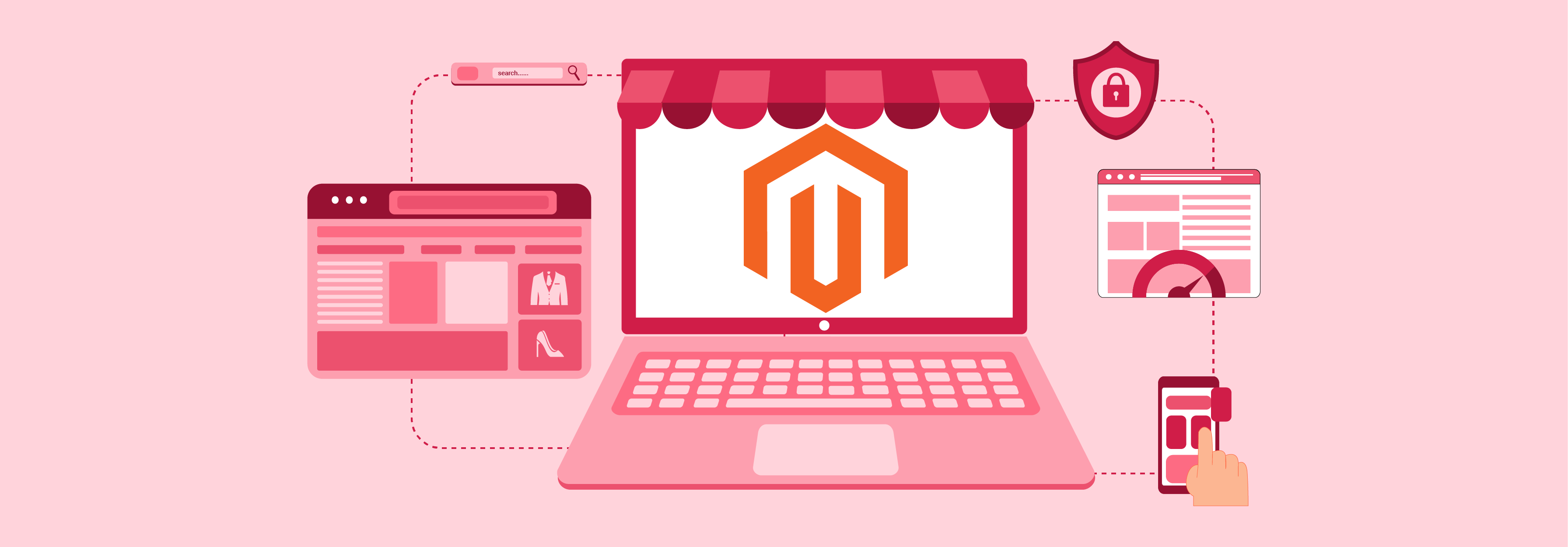 What is Magento Web Hosting Theme
