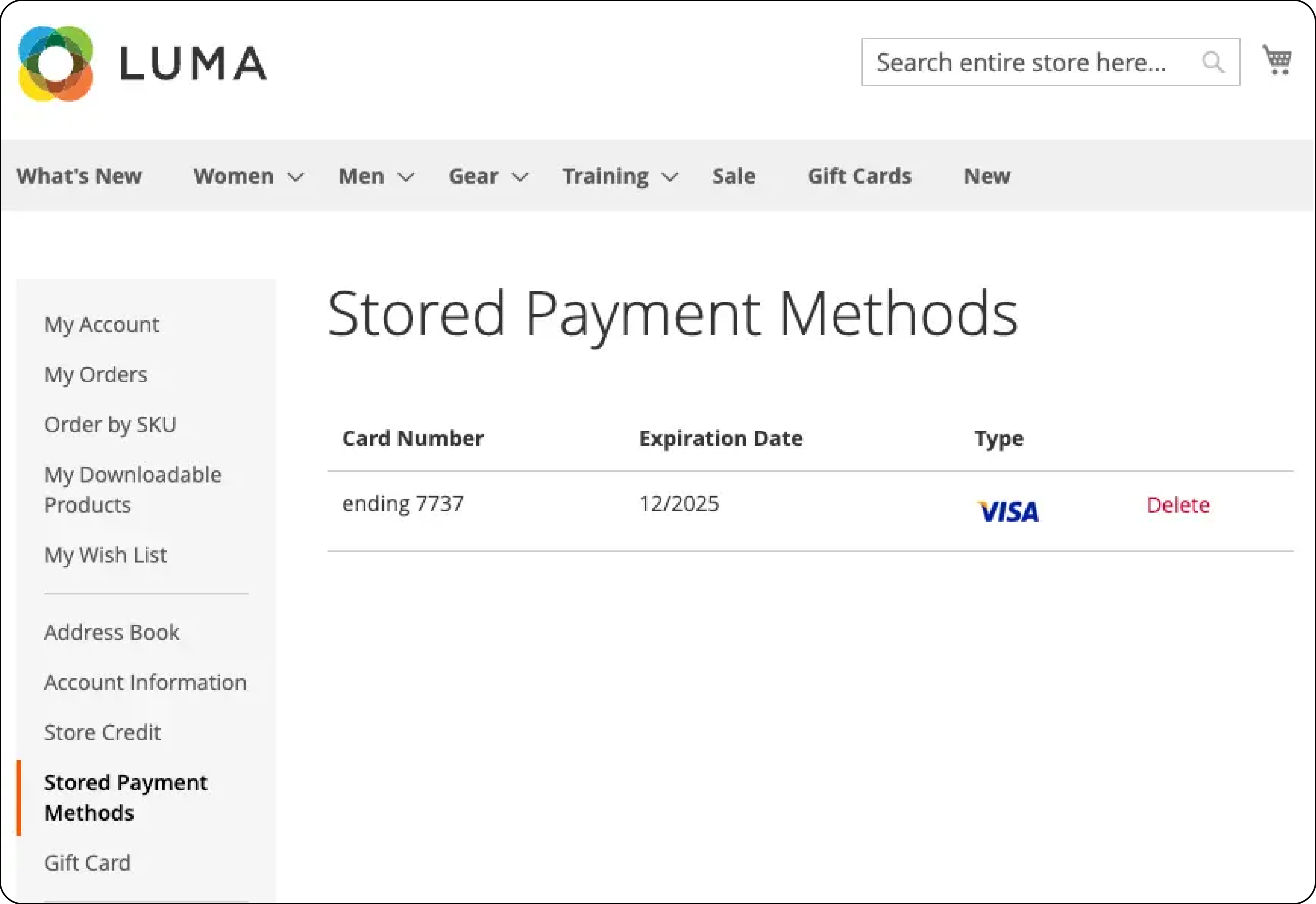 Storing Payment Method during Magento Credit Card Processing