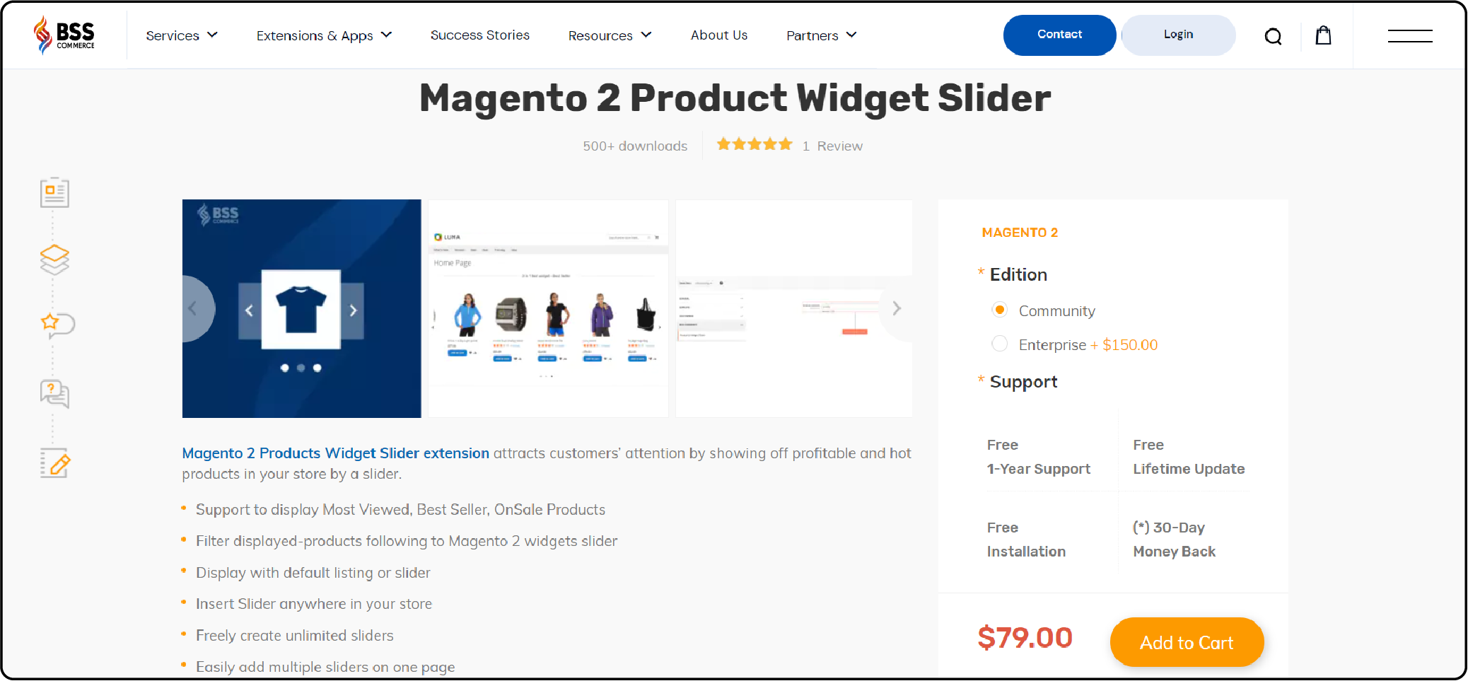 Magento 2 Slider Extension by BSSCommerce