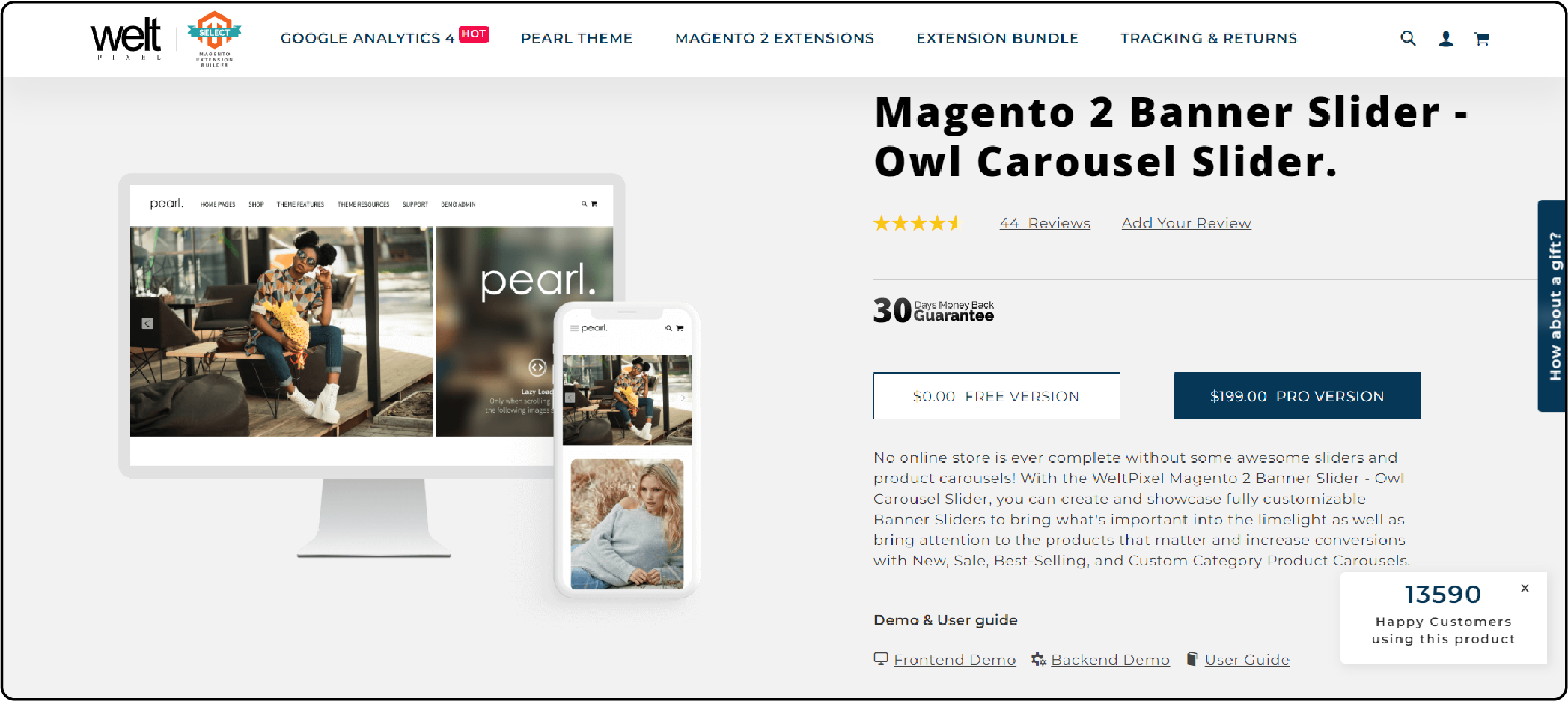 Magento 2 Owl Carousel Slider Extension by WeltPixel
