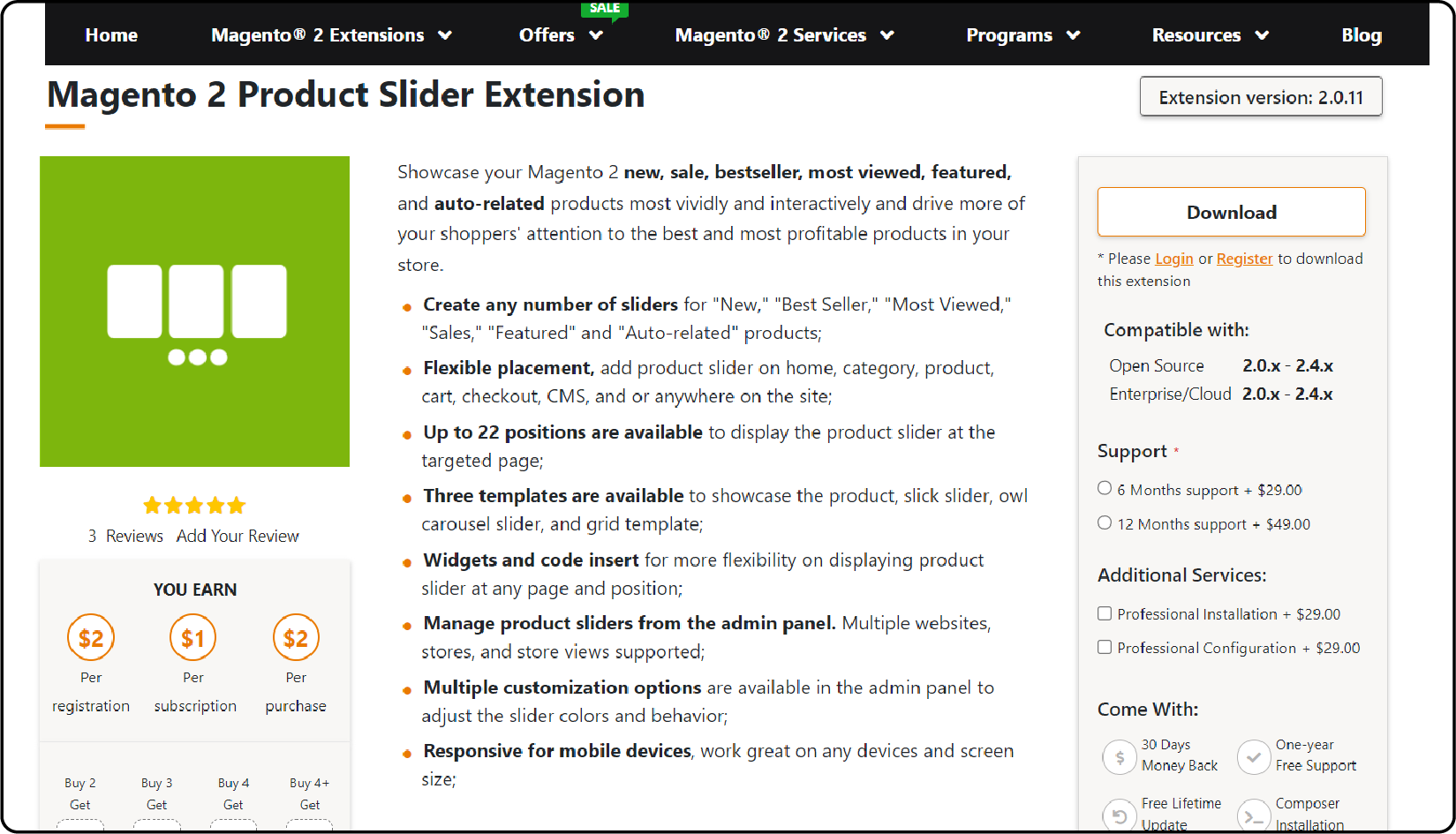 Magento 2 Banner Slider Extension by Ulmod