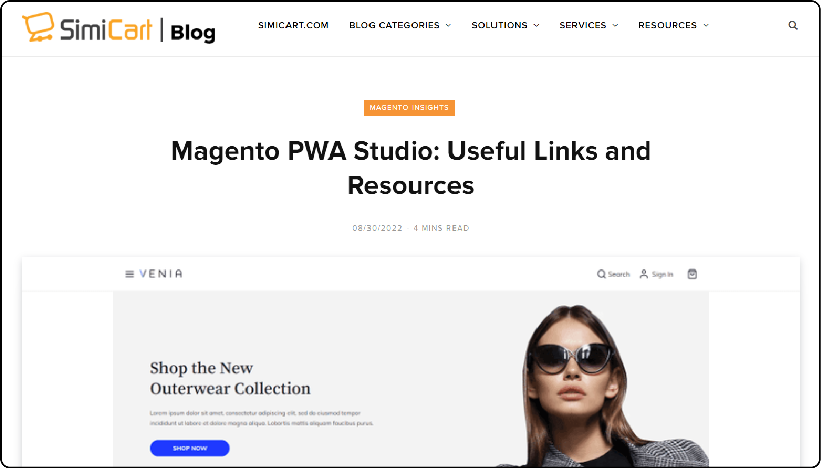 Top Magento Progressive Web App Solutions Available-SimiCart PWA for Magento