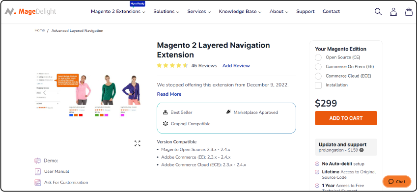 Magedelight Ajax Cart