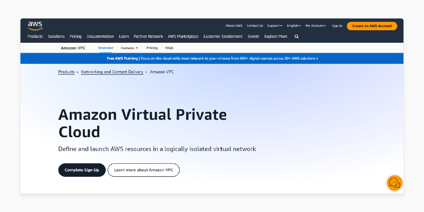 Amazon Virtual Private Cloud
