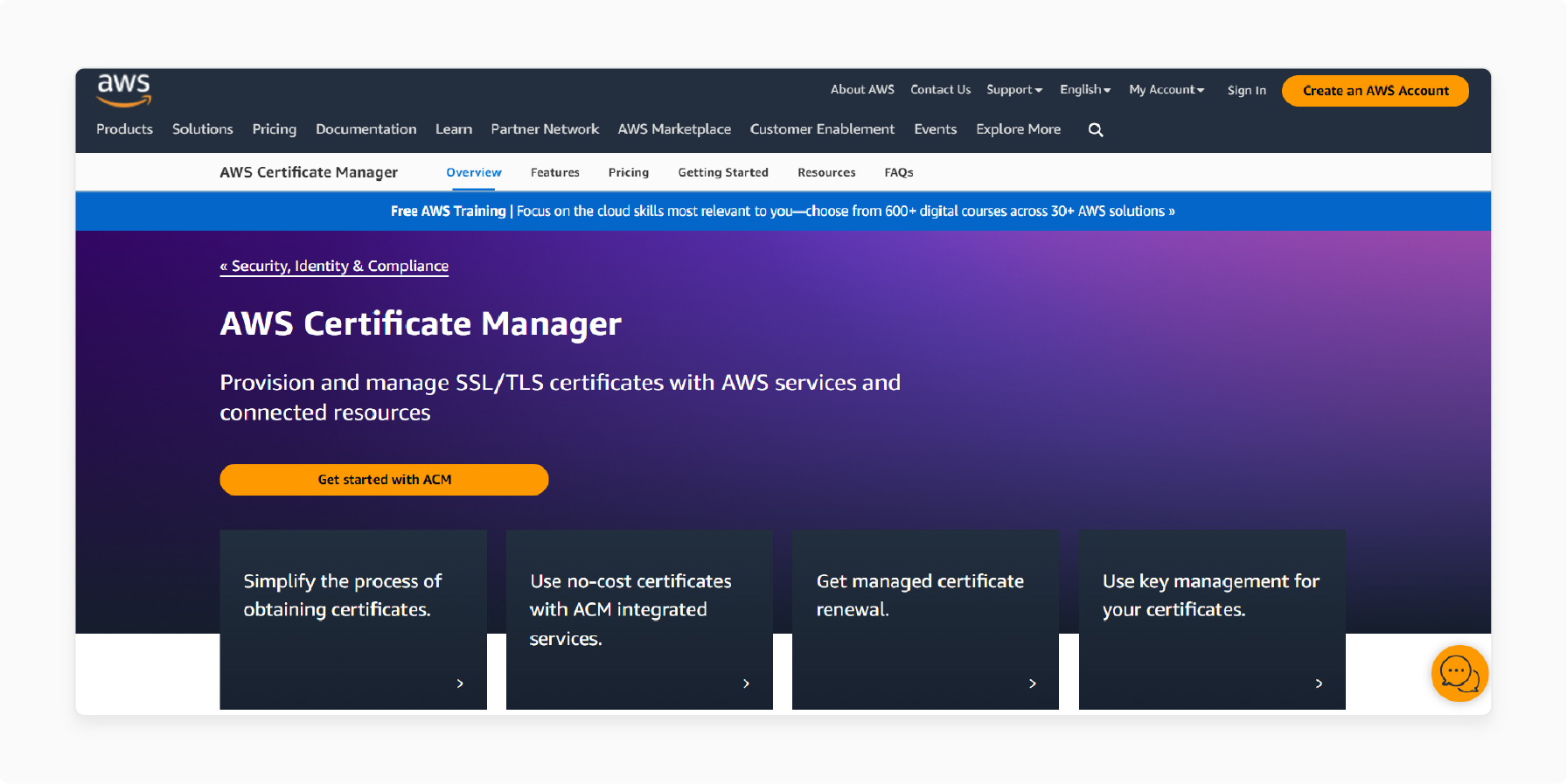 AWS Certificate Manager