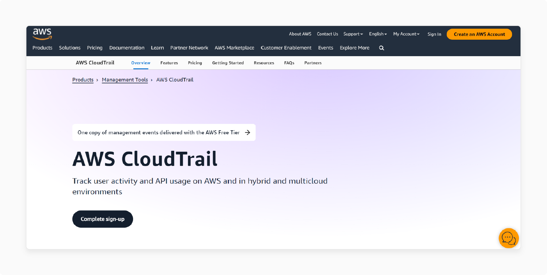 AWS CloudTrail