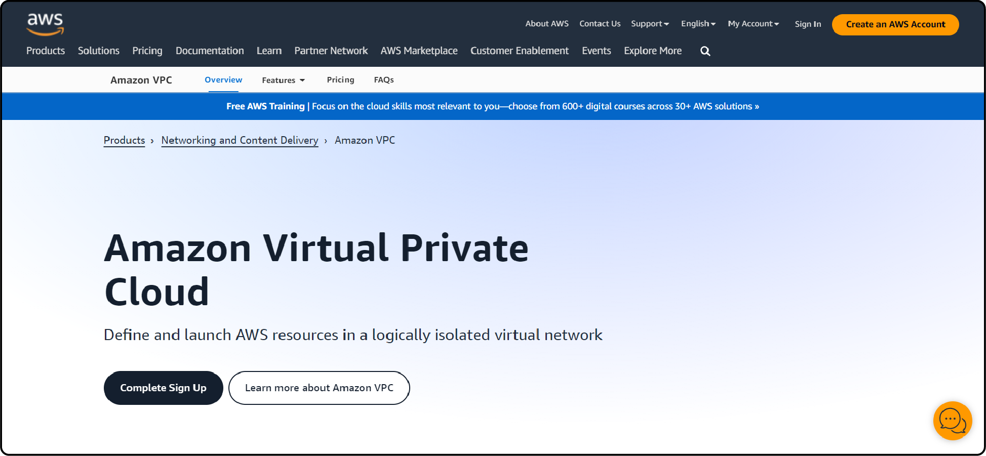 Amazon Virtual Private Cloud