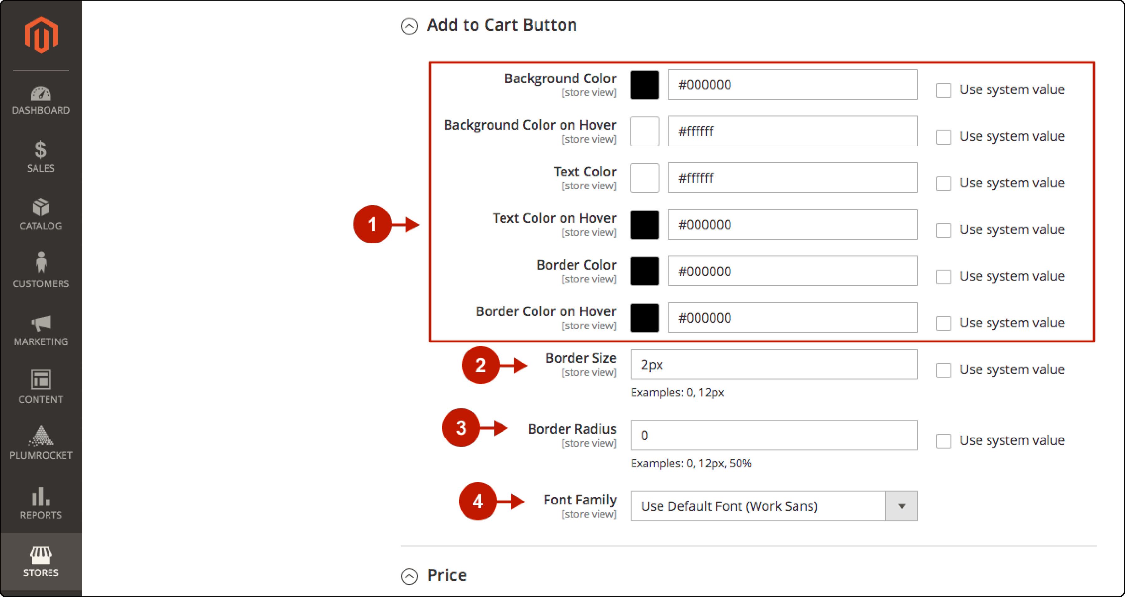 Change add to cart button colors in Magento 2 Mobile Themes