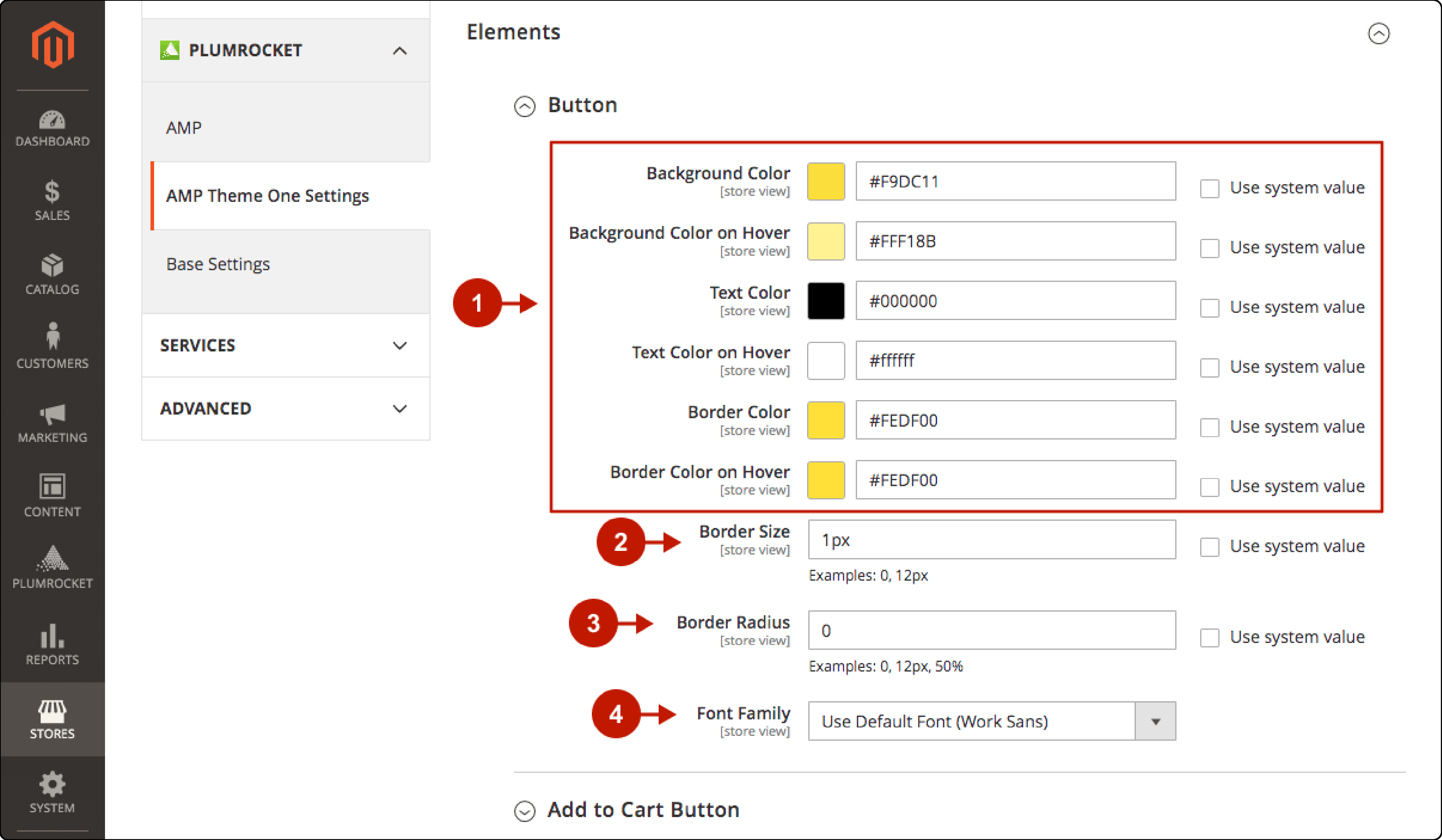 Adding button colors to the Magento 2 Mobile Themes