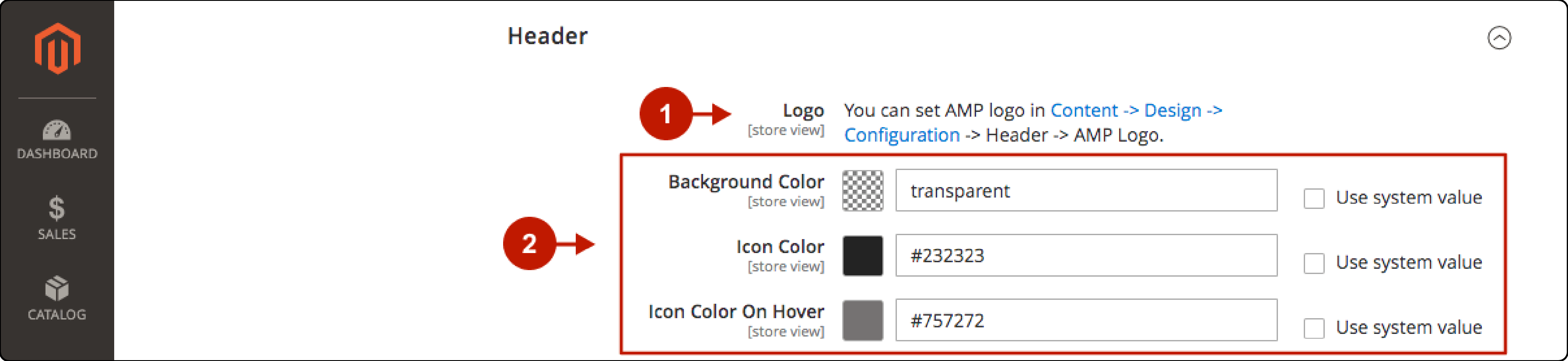 Changing the header color in Magento 2 Mobile Themes