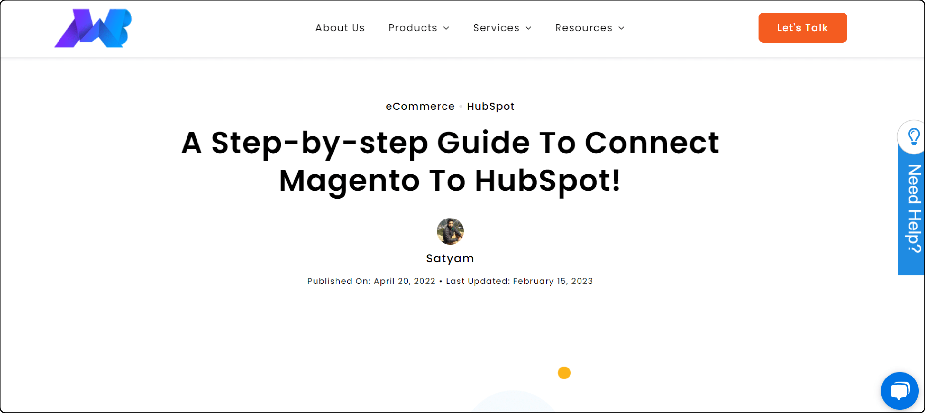 Magento Connector for HubSpot by MakeWebBetter
