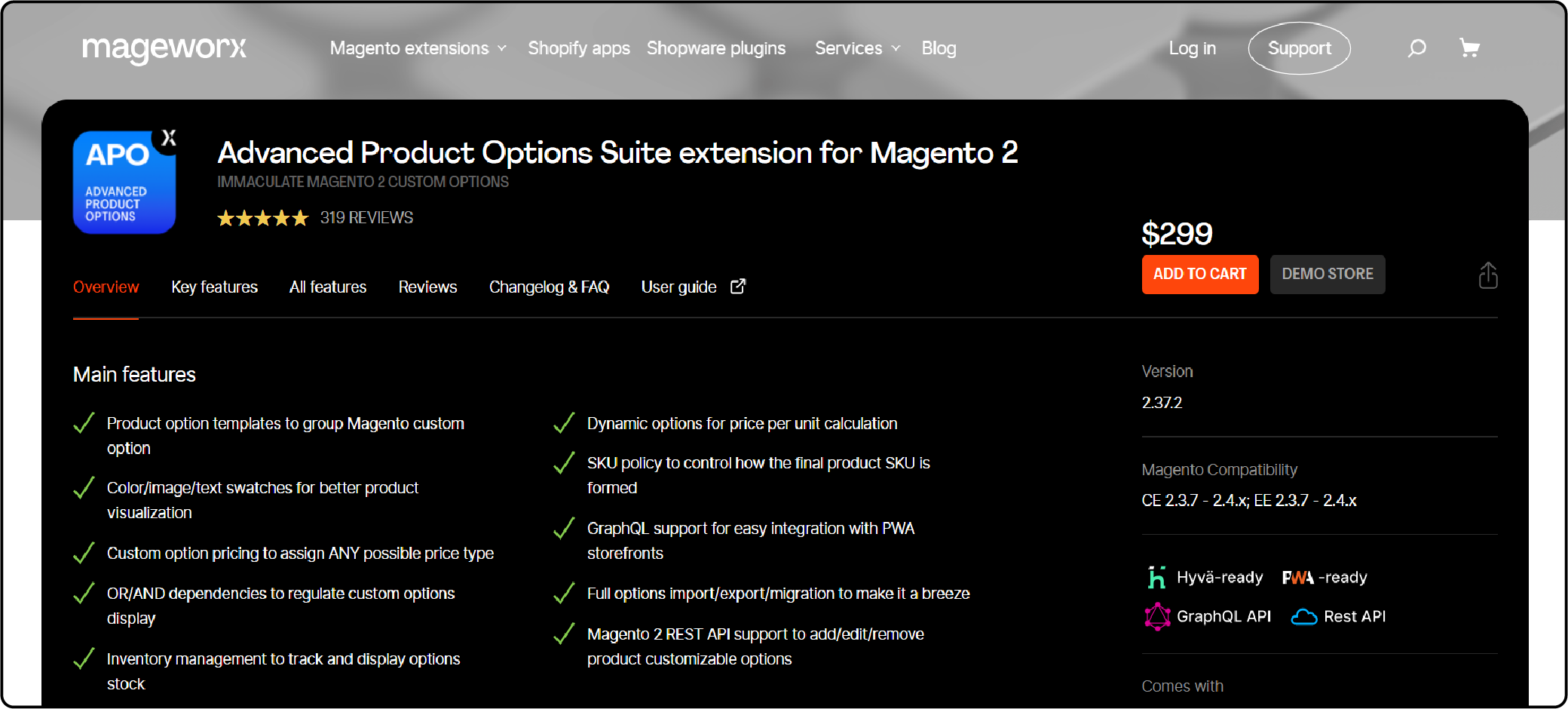Best Magento 2 Dynamic Pricing Extensions - MageWorx Dynamic Product Options
