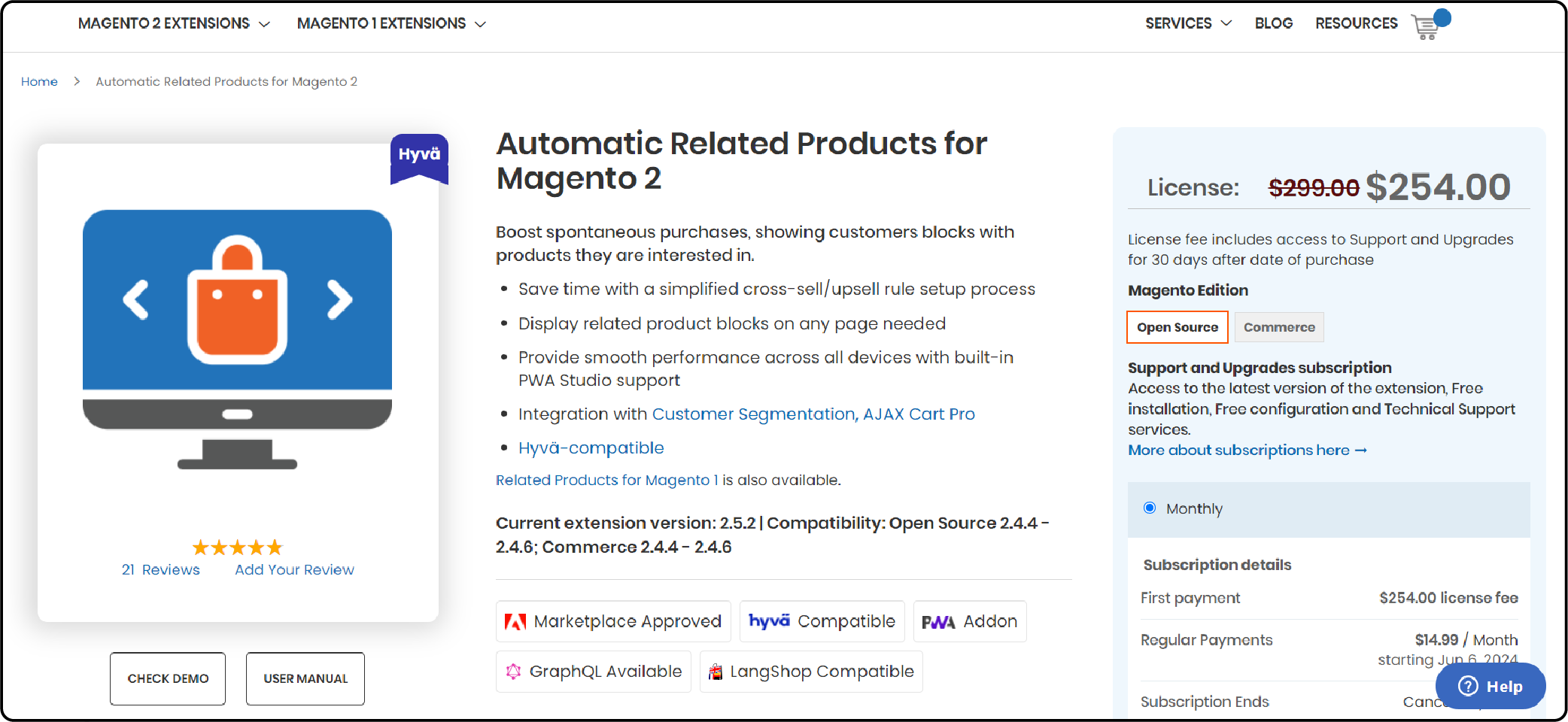 Best Magento 2 Dynamic Pricing Extensions - AheadWorks Automatic Related Products 2
