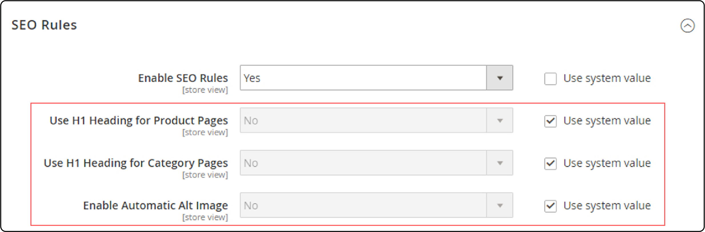 Setting Meta Data SEO Rules: General SEO Rules