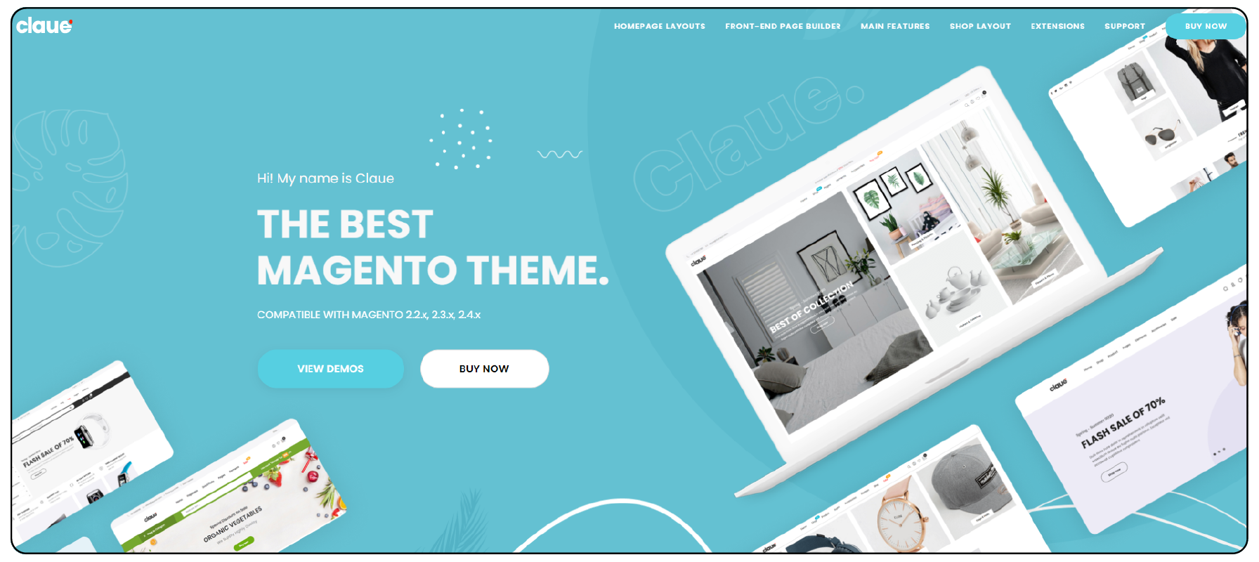 Claue Magento 2 Theme