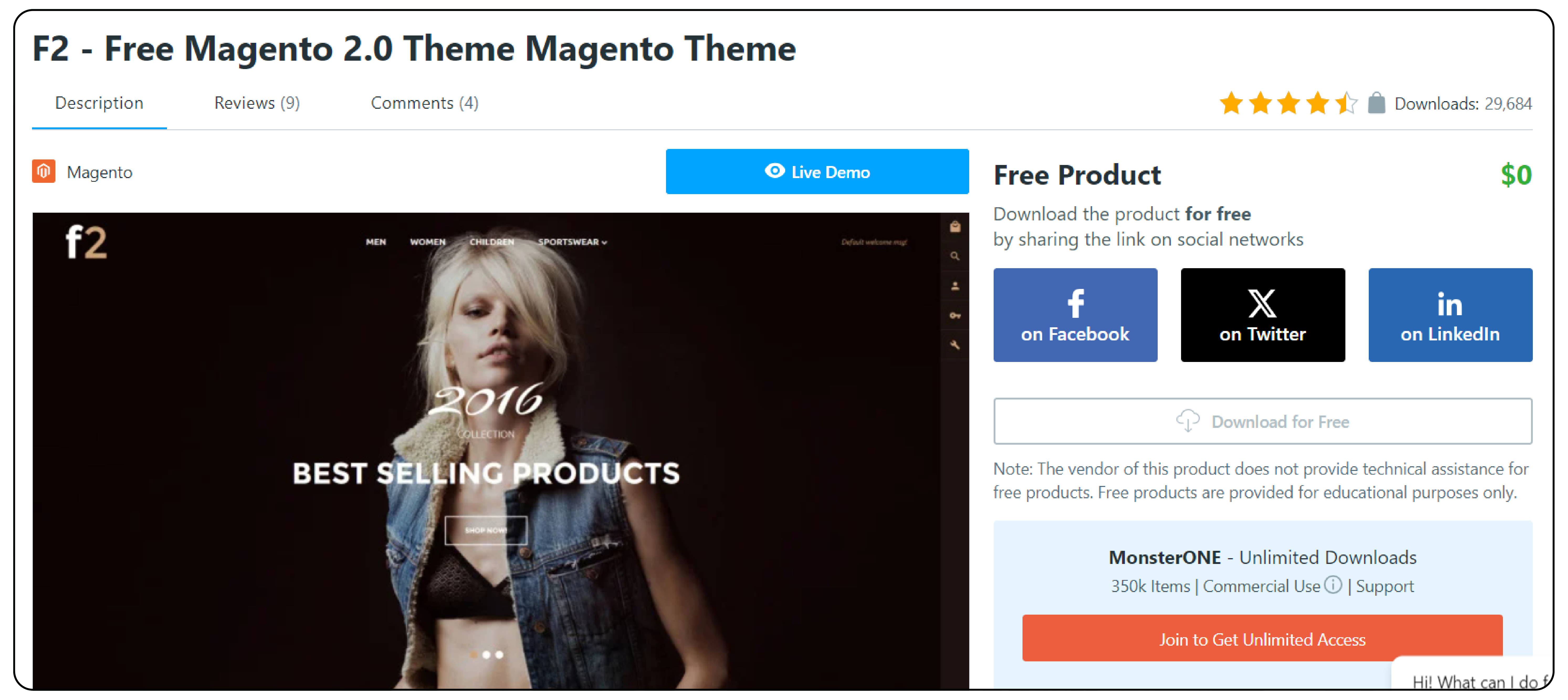  F2 Magento 2 Theme