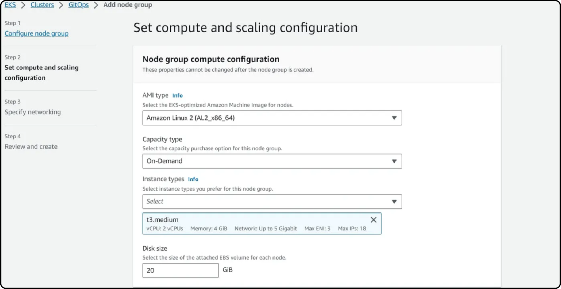 Configure Node Groups