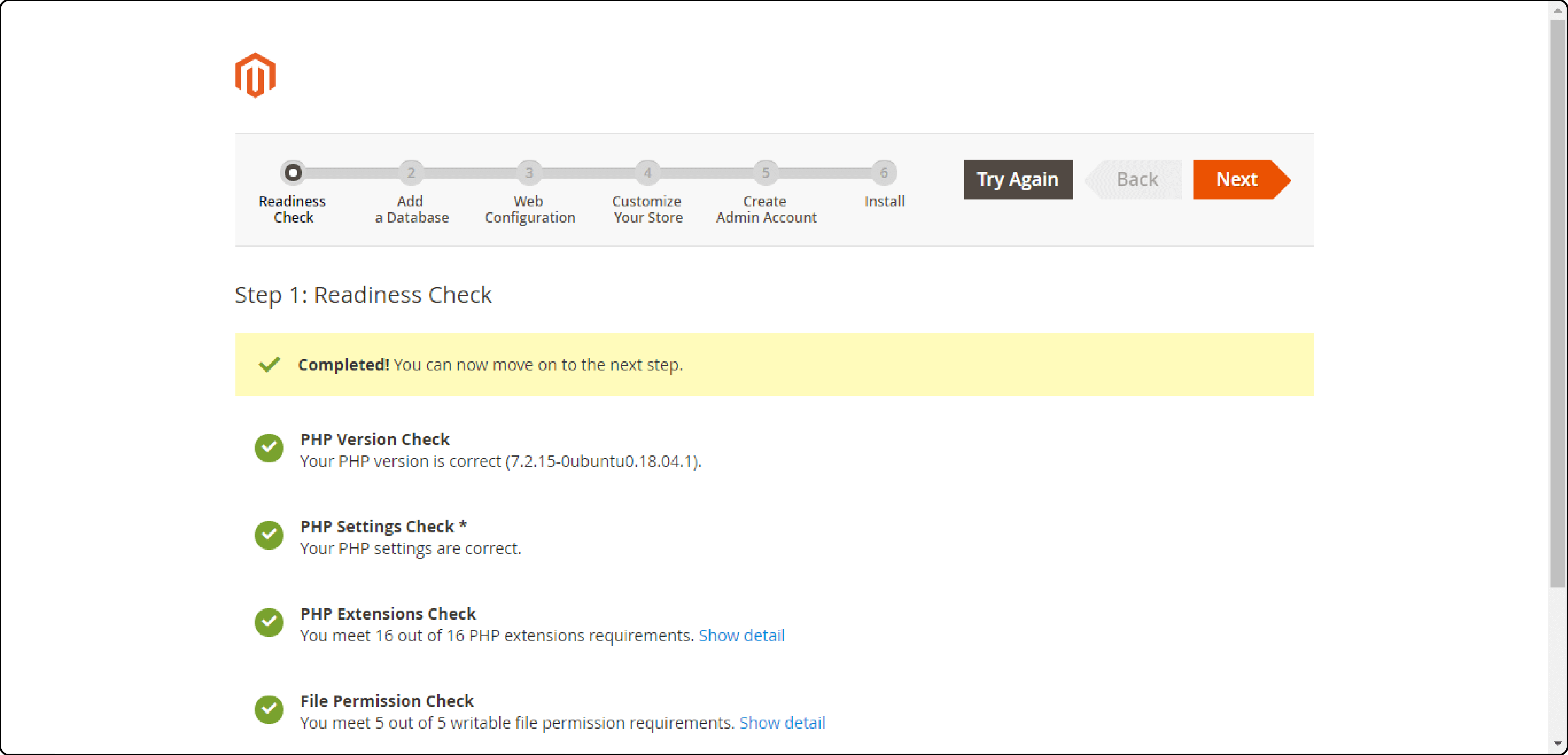 AWS Marketplace Magento Download and Install Magento