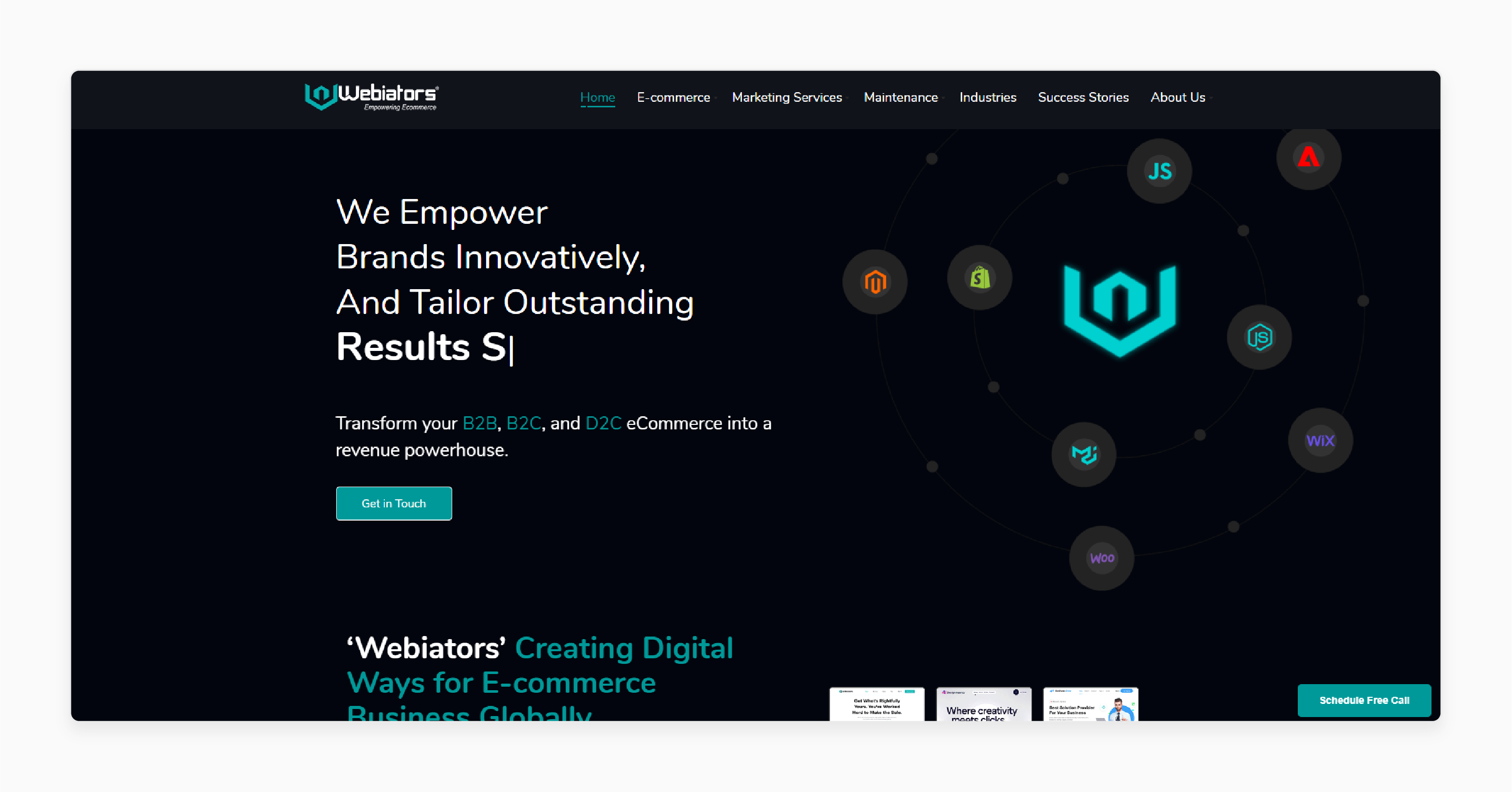 Webiators Best Magento 2 Development Companies