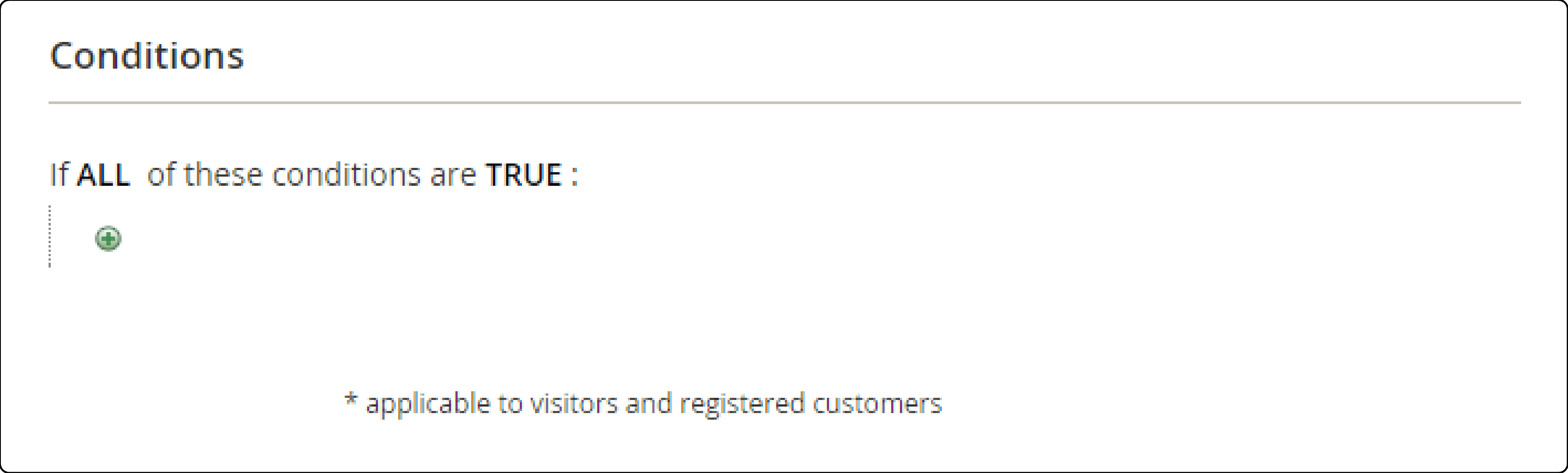 Conditions in Magento 2 Customer Segments