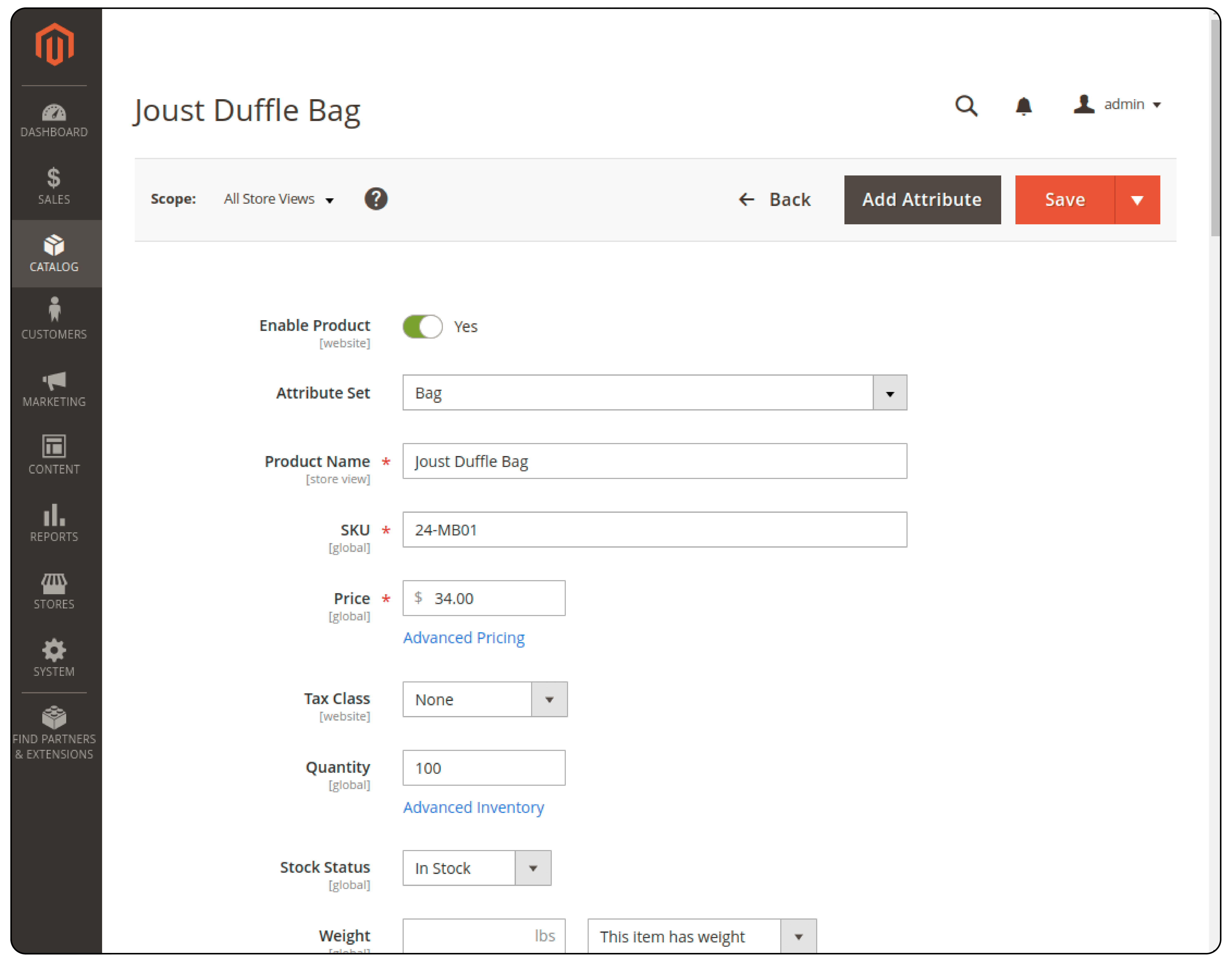 Adding Products in Magento 2 Barcode Extension Setting