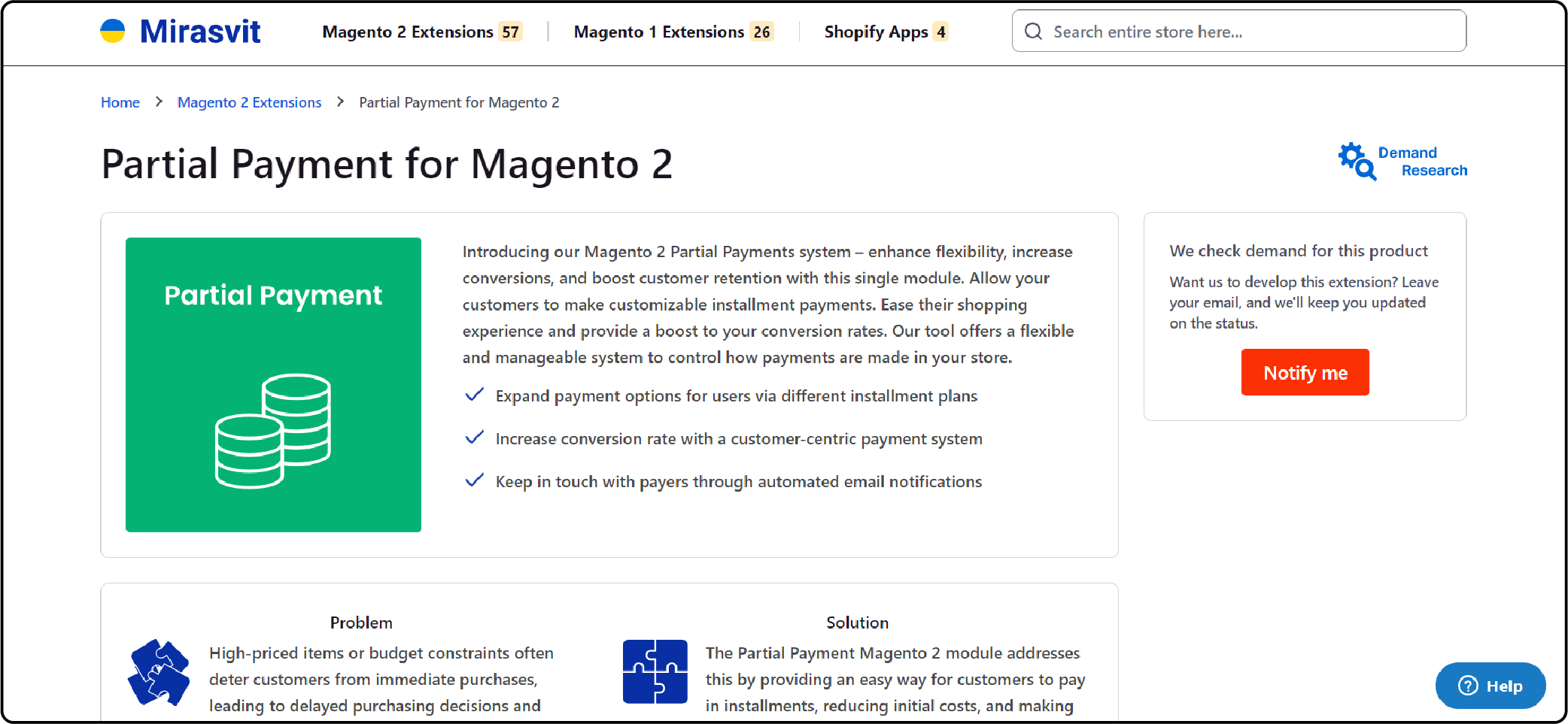 Top 8 Providers of Magento 2 Partial Payment Extension-Mirasvit