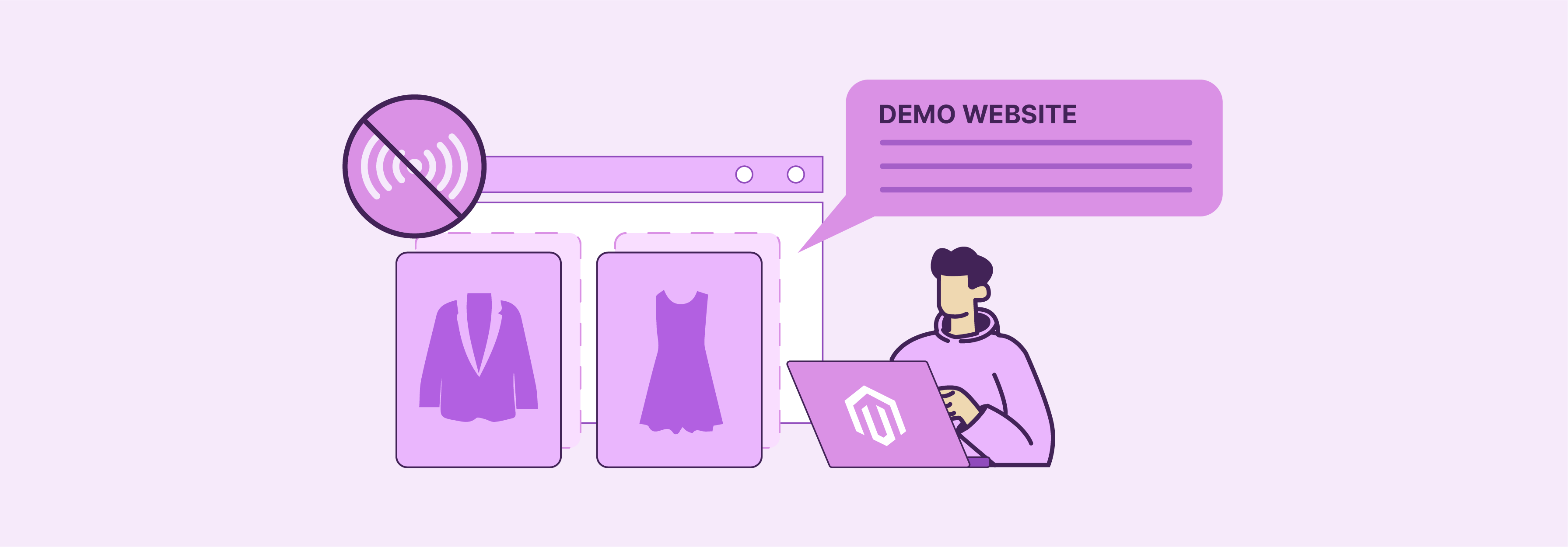 What is Demo Store Notice in Magento 2