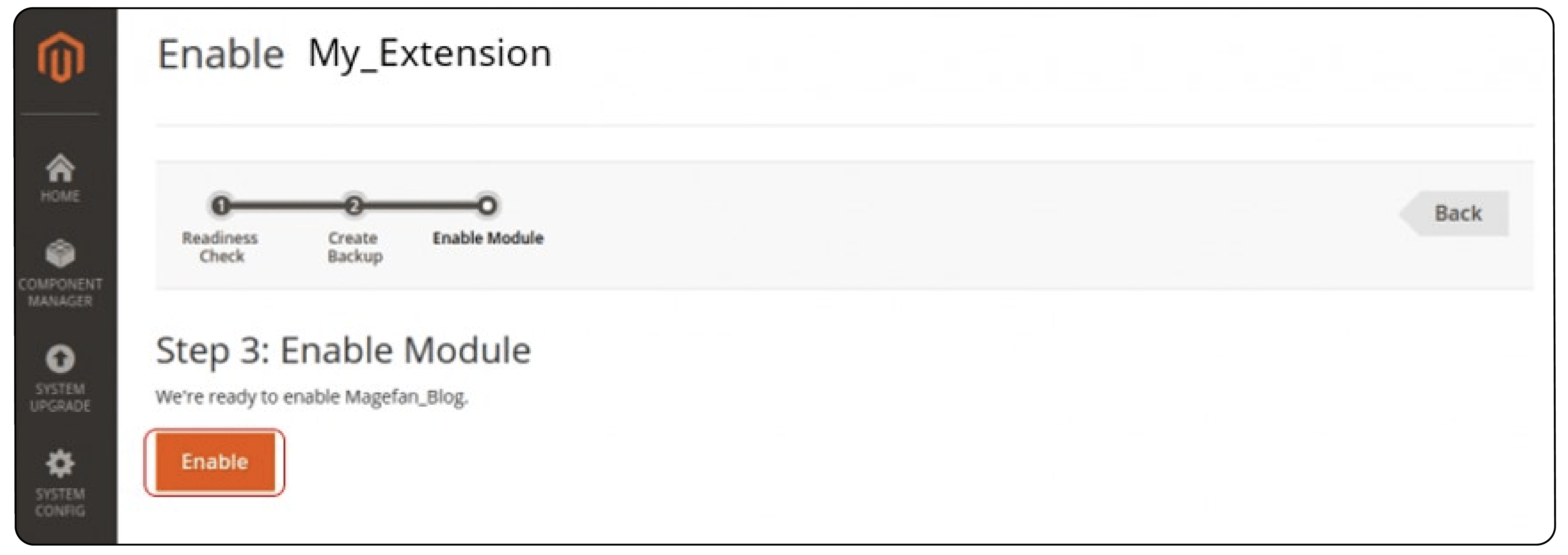 Method 2: Install Mageno 2 Extension via Admin Web Setup Wizard-3