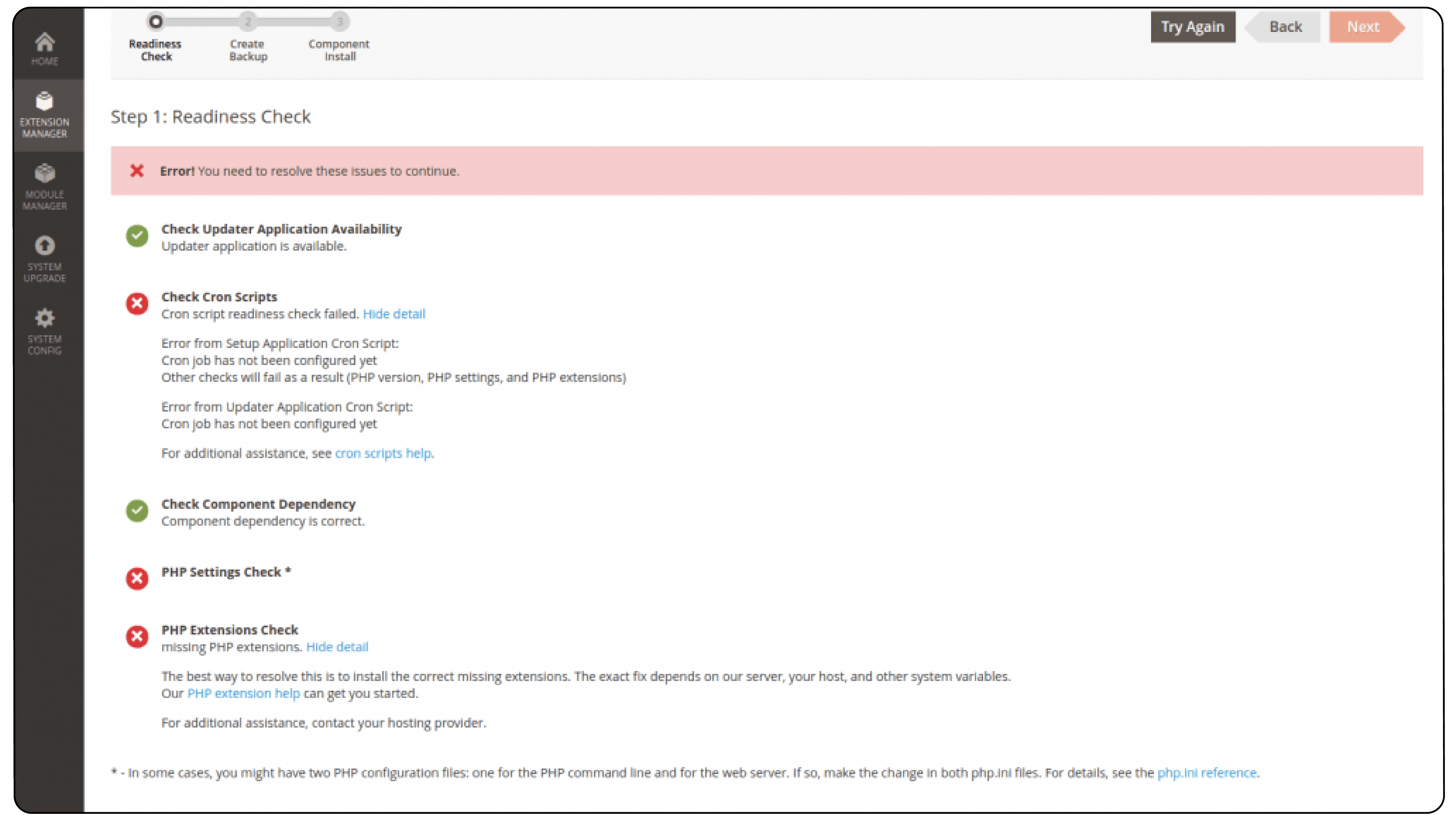 Method 2: Install Mageno 2 Extension via Admin Web Setup Wizard-2