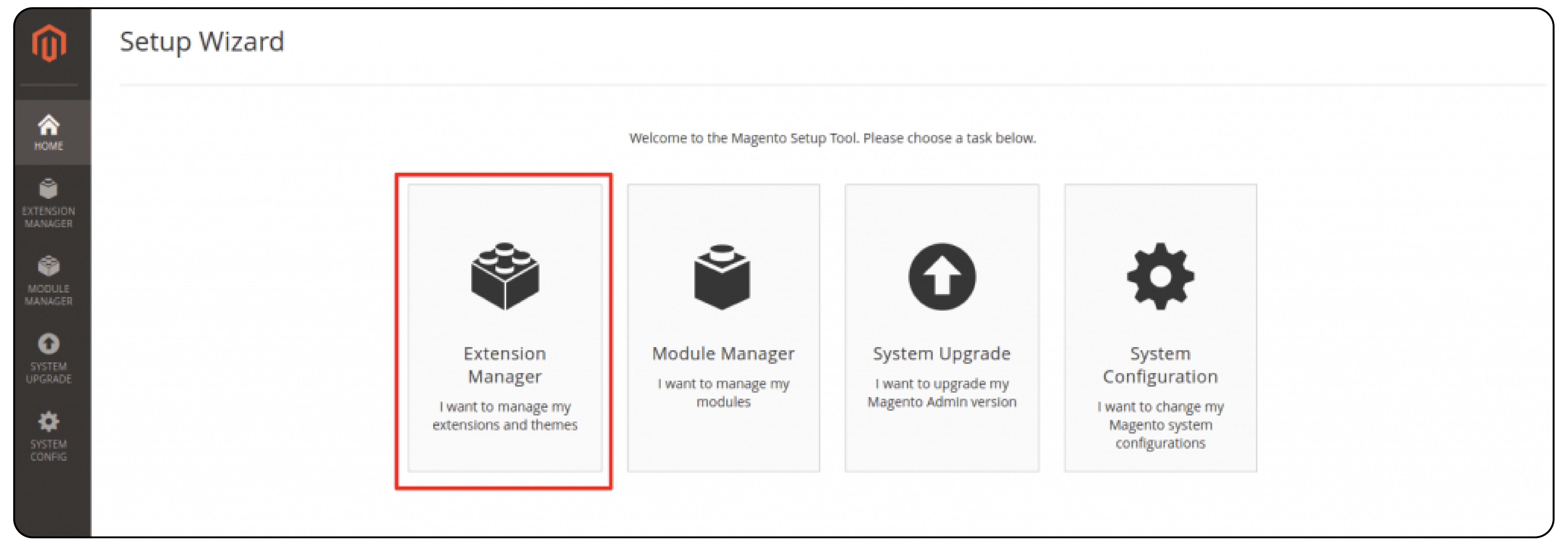 Method 2: Install Mageno 2 Extension via Admin Web Setup Wizard